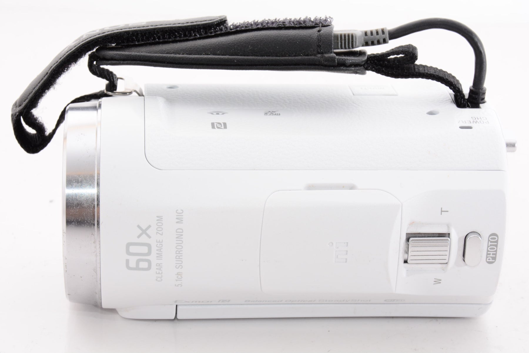 【外観特上級】ソニー SONY ビデオカメラHDR-CX675 32GB 光学30倍 ホワイト Handycam HDR-CX675 W