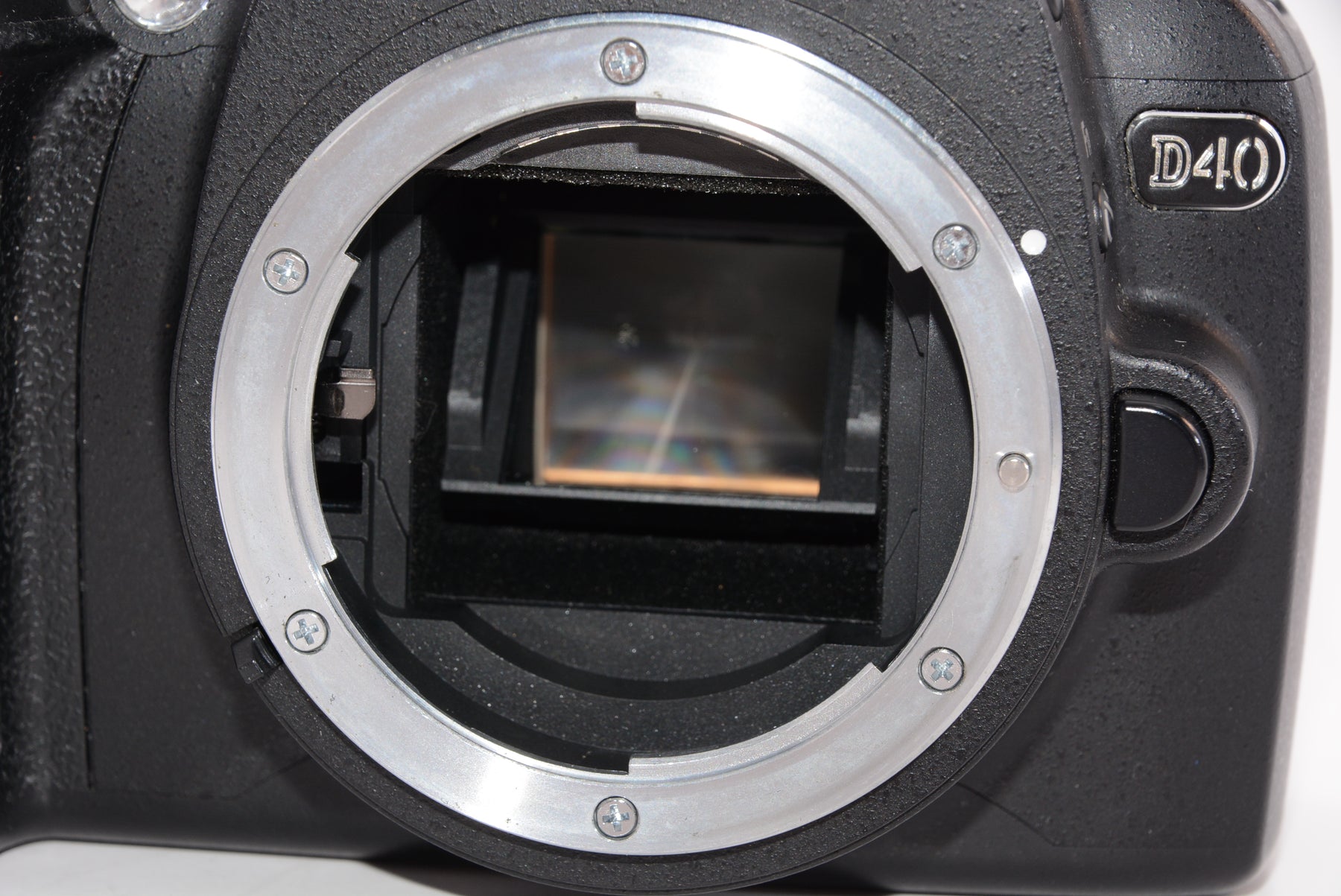 【外観特上級】Nikon デジタル一眼レフカメラ D40 ブラック ボディ D40B