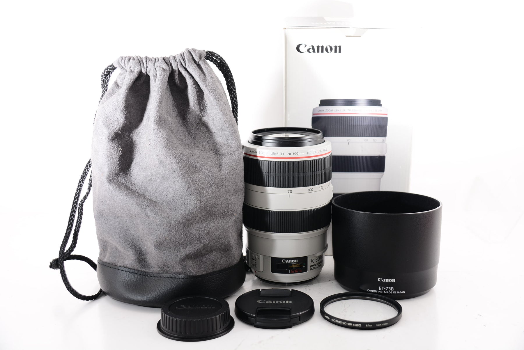 【外観特上級】Canon 望遠ズームレンズ EF70-300mm F4-5.6L IS USM フルサイズ対応