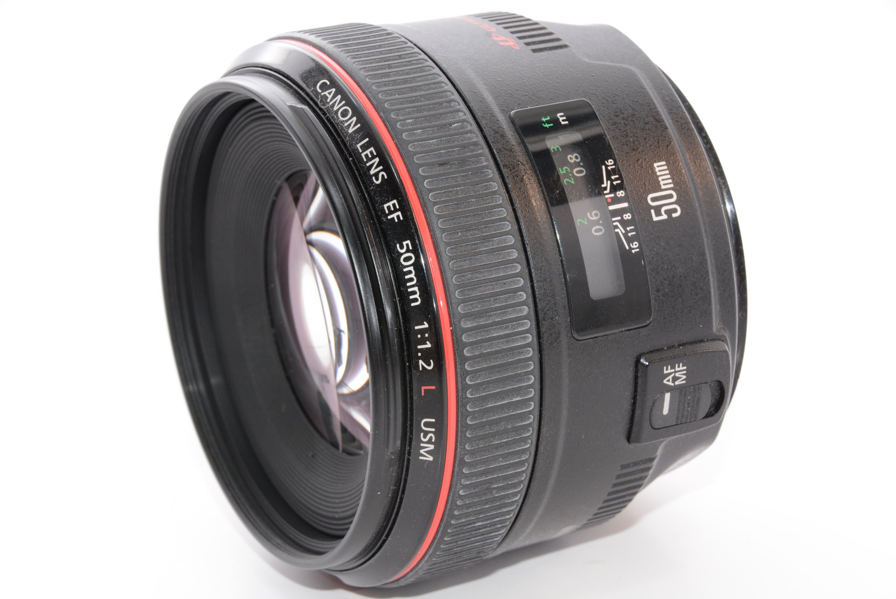 ☆取説・元箱付の極上品☆ キャノン Canon 単焦点標準レンズ EF50mm F1 ...