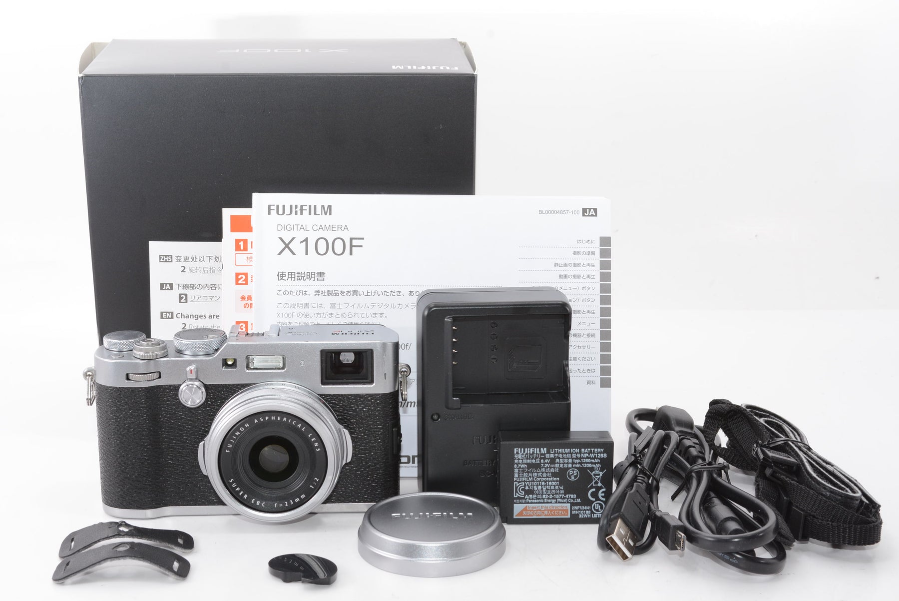 【外観並級】FUJIFILM デジタルカメラ X100F シルバー X100F-S