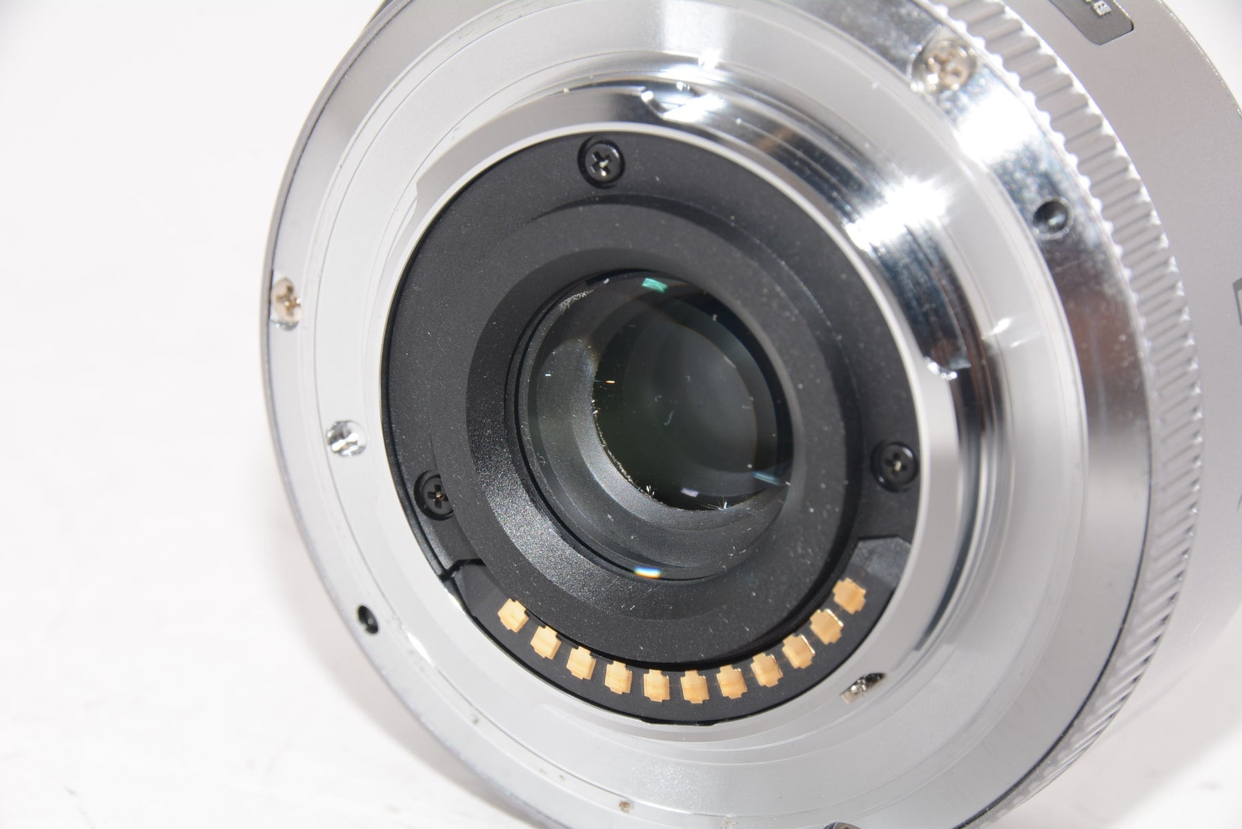 【外観並級】パナソニック マイクロフォーサーズ用 ルミックス G X VARIO PZ 14-42mmF3.5-5.6 シルバー
