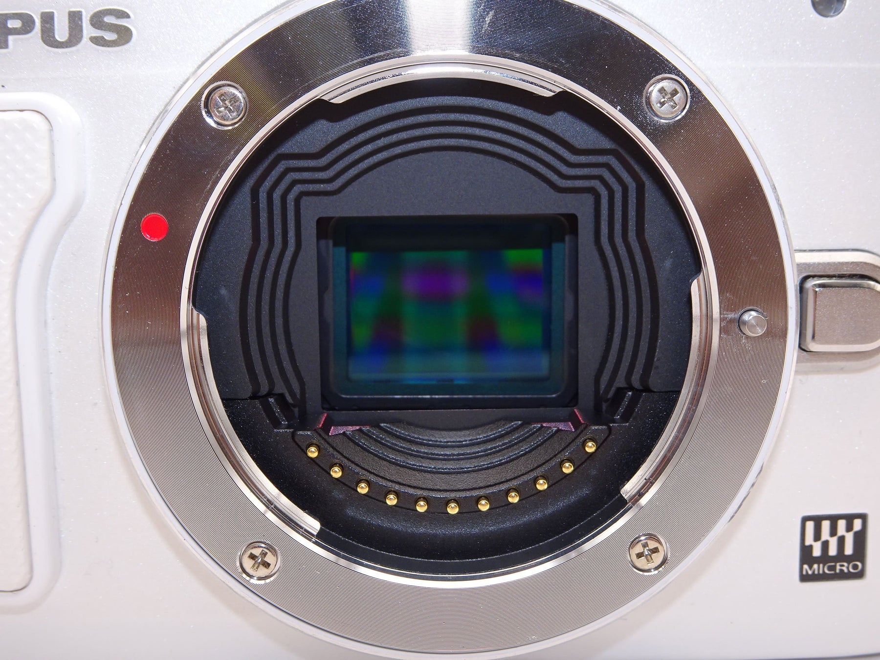 【外観並級】OLYMPUS ミラーレス一眼 PEN Lite E-PL6 ボディ ホワイト E-PL6 BODY WHT