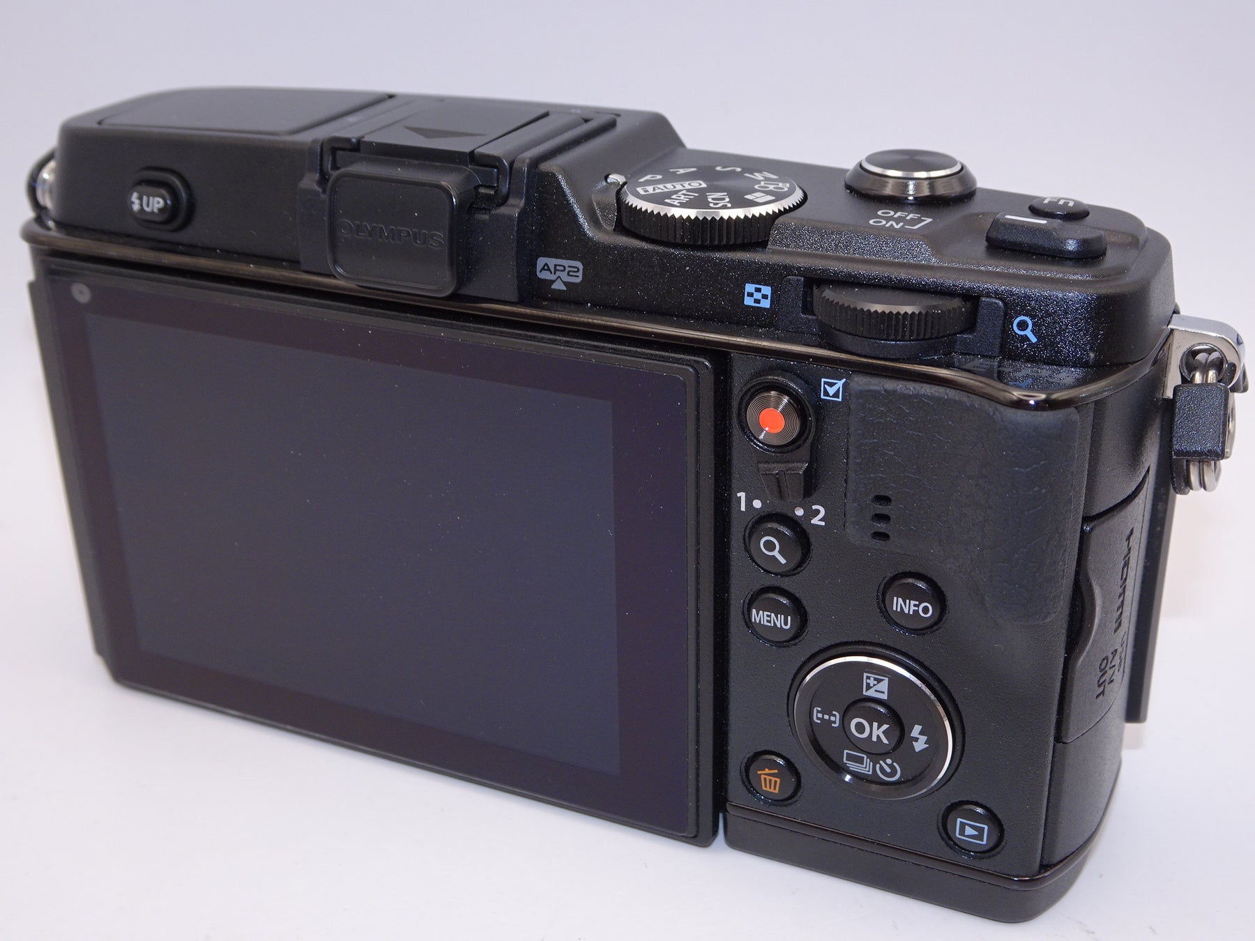 【外観並級】OLYMPUS ミラーレス一眼 PEN E-P5 ボディ ブラック