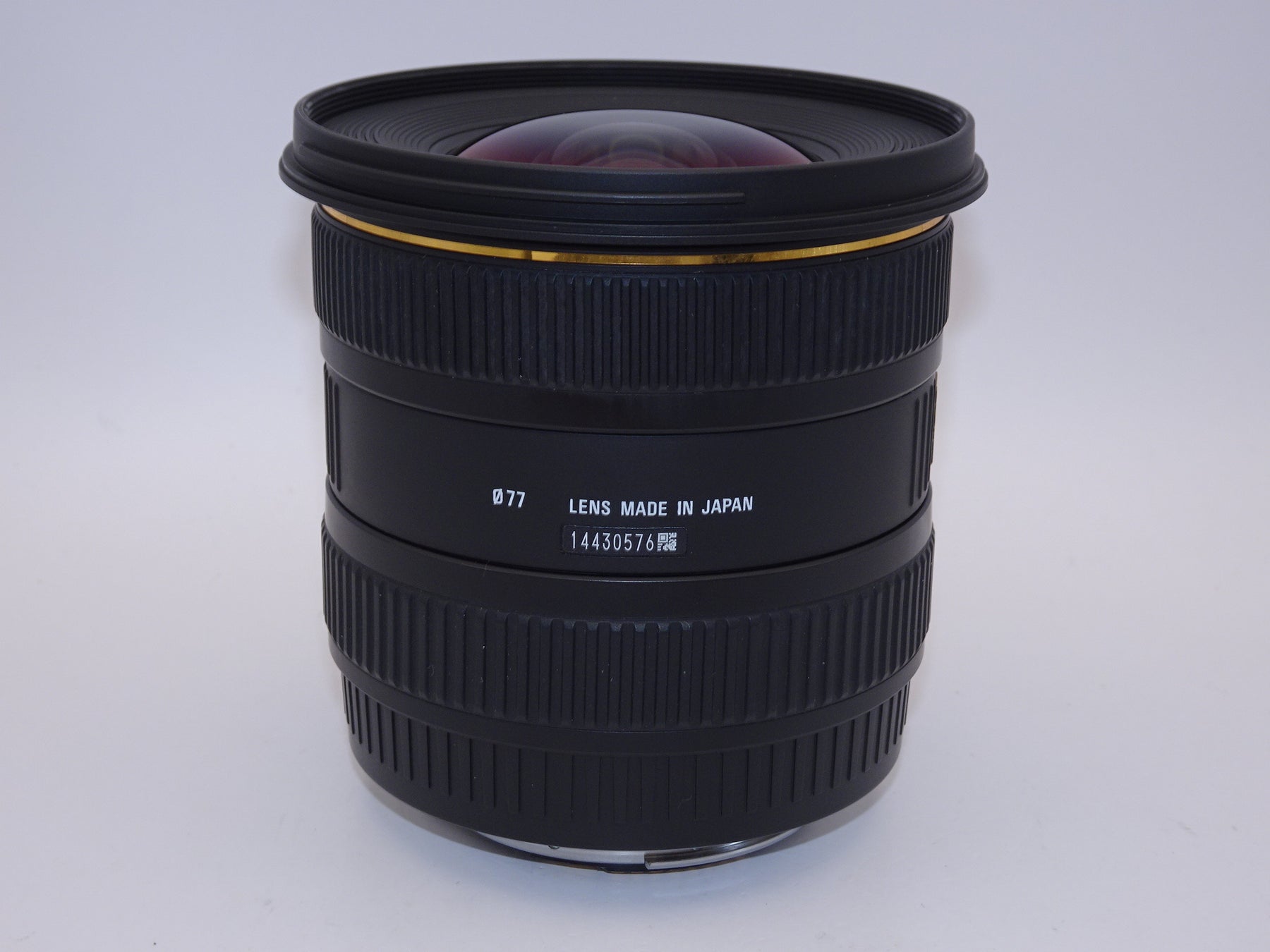 【外観特上級】SIGMA 超広角ズームレンズ 10-20mm F4-5.6 EX DC HSM キヤノン用 APS-C専用