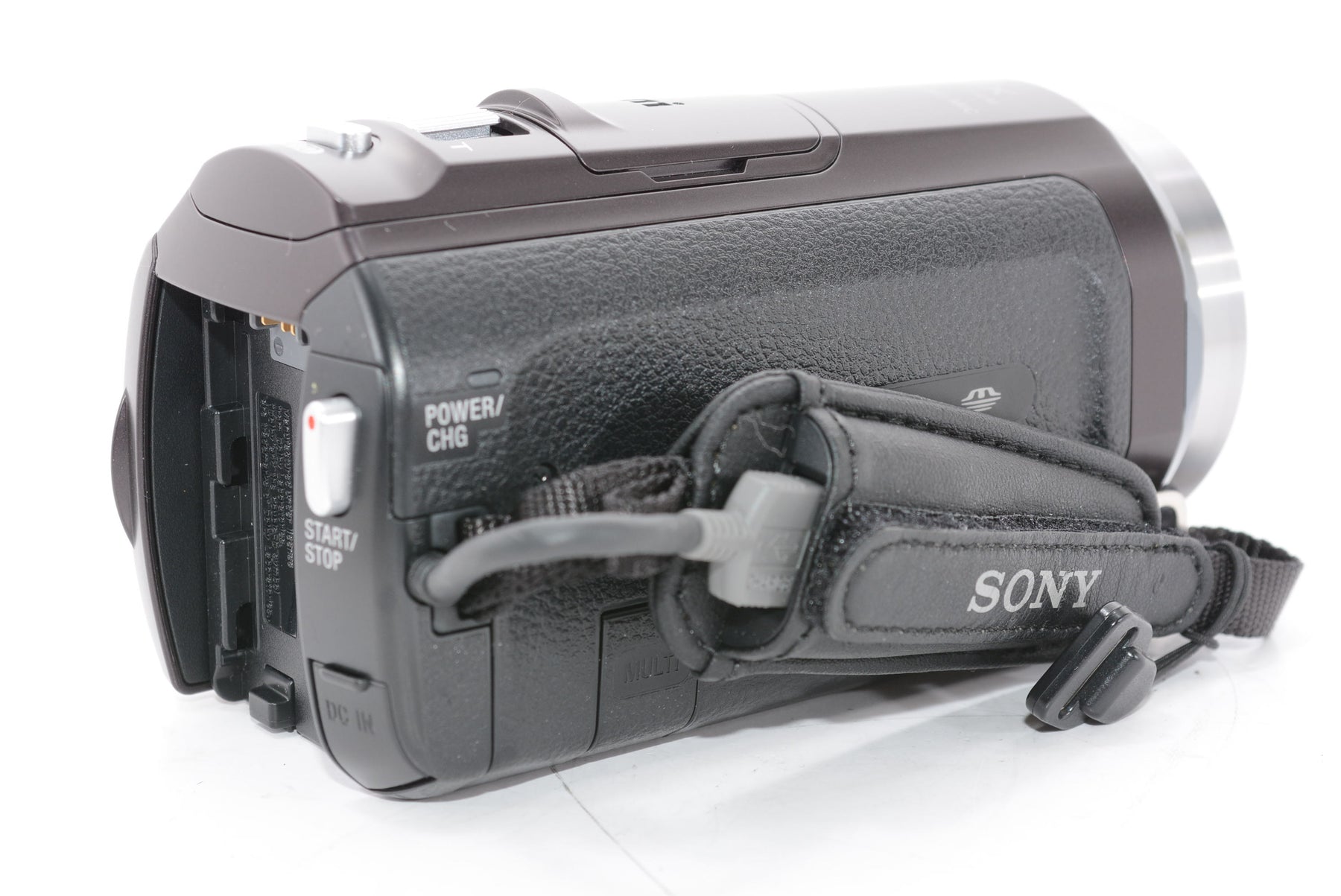 【外観特上級】ソニー SONY ビデオカメラ Handycam CX535 内蔵メモリ32GB ボルドーブラウン HDR-CX535/T
