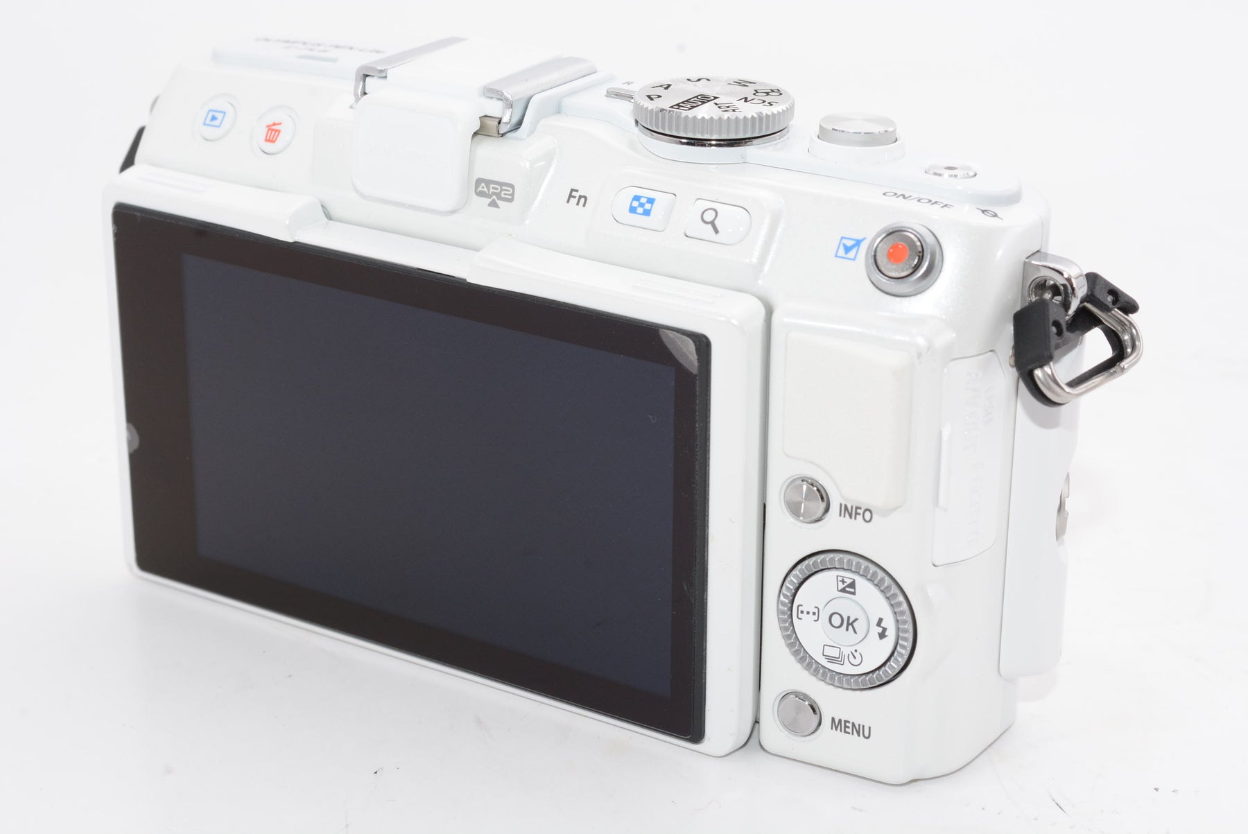 【外観特上級】OLYMPUS ミラーレス一眼 PEN Lite E-PL6 ボディ ホワイト E-PL6 BODY WHT