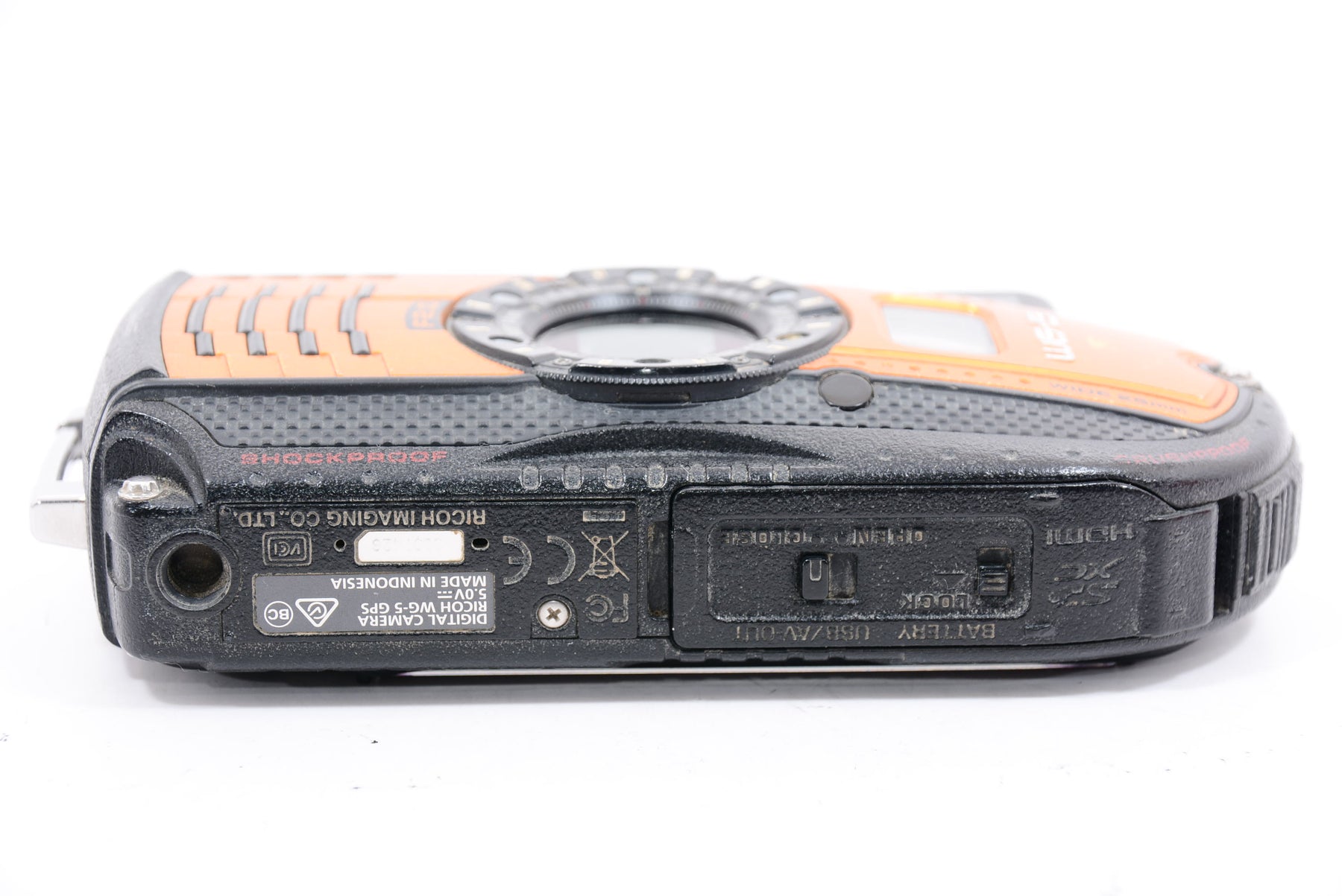 【オススメ】RICOH 防水デジタルカメラ WG-5GPS オレンジ 防水14m耐ショック2.2m耐寒-10度 RICOH WG-5GPSOR 04662