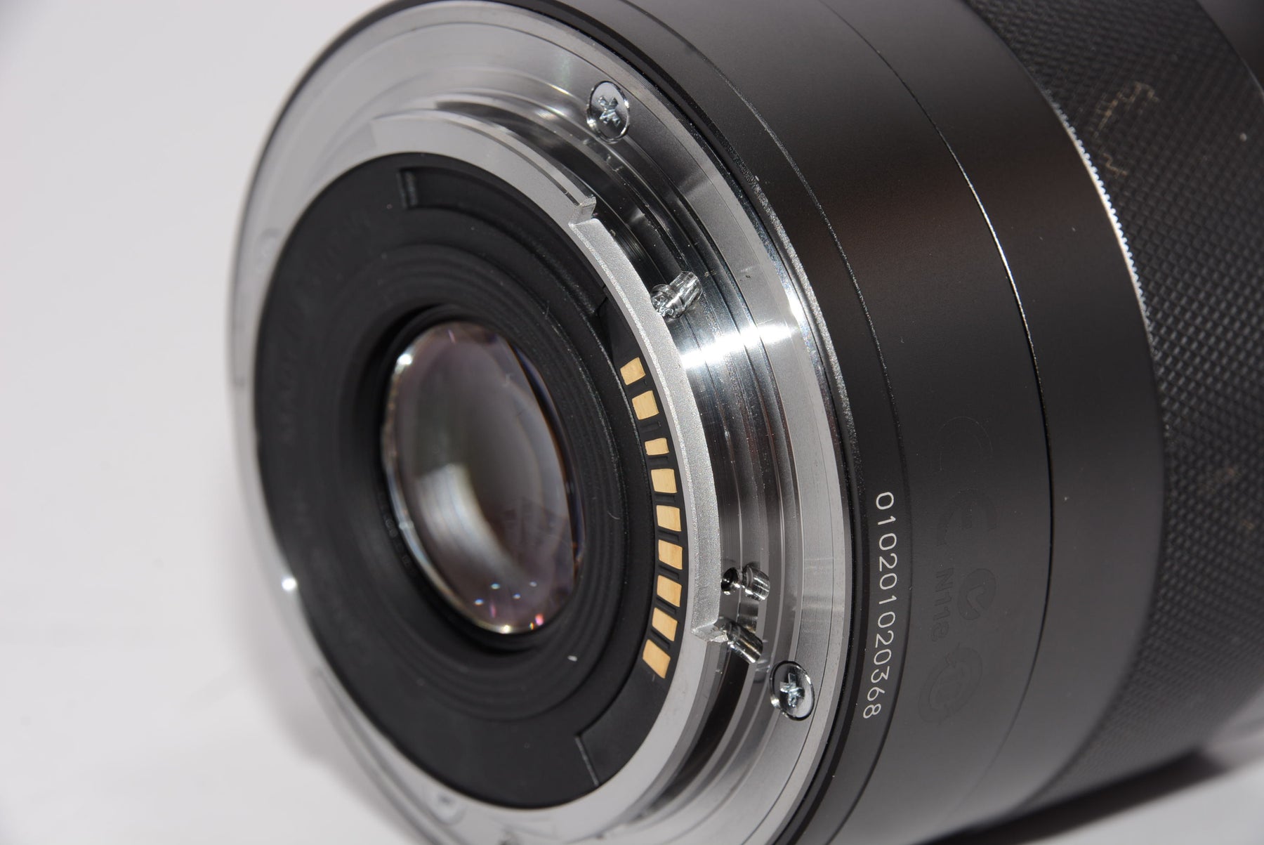 【外観特上級】Canon 標準ズームレンズ EF-M18-55mm F3.5-5.6IS STM ミラーレス一眼対応