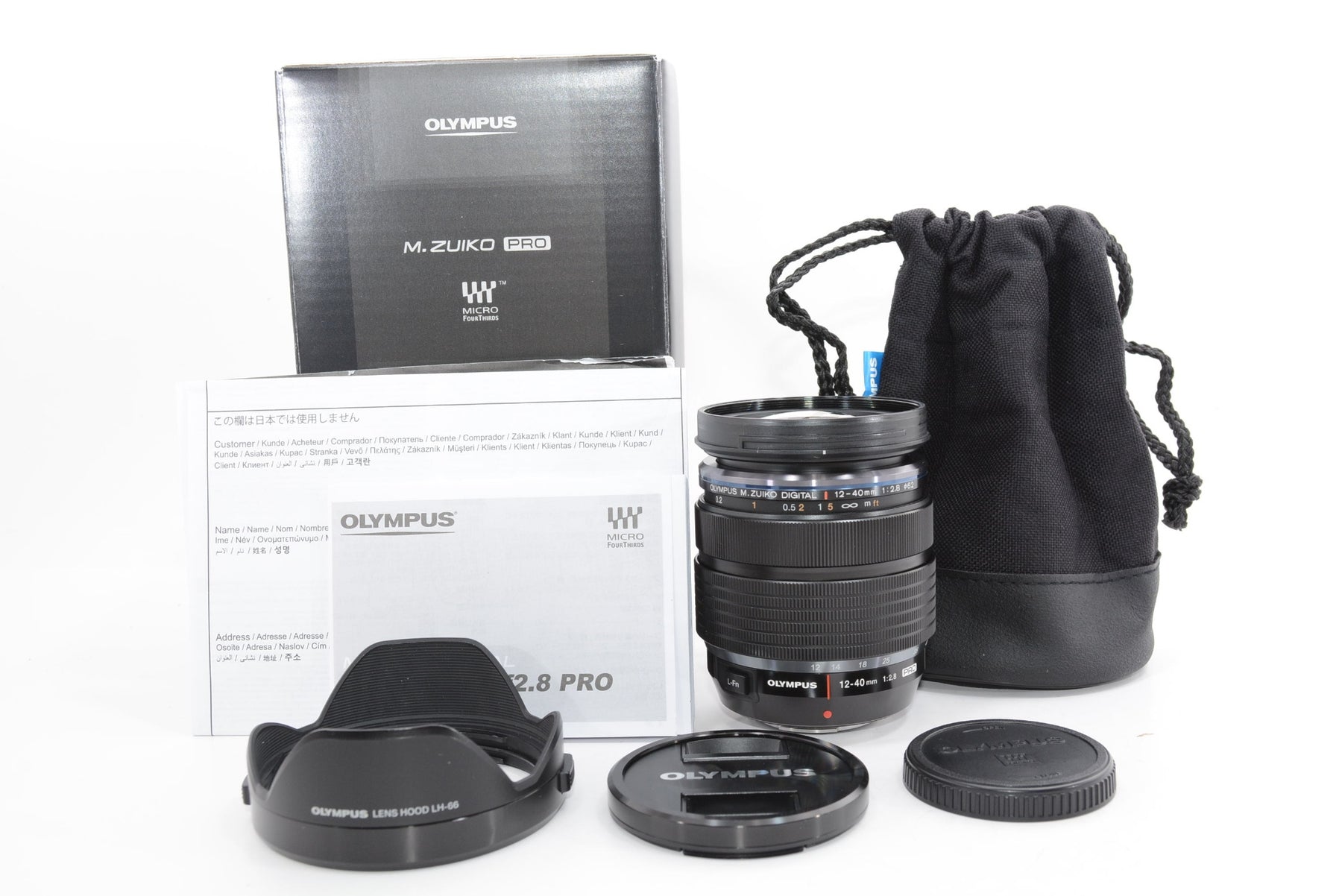 【外観特上級】OLYMPUS ED 12-40mm F2.8 マイクロフォーサーズ用 M.ZUIKO