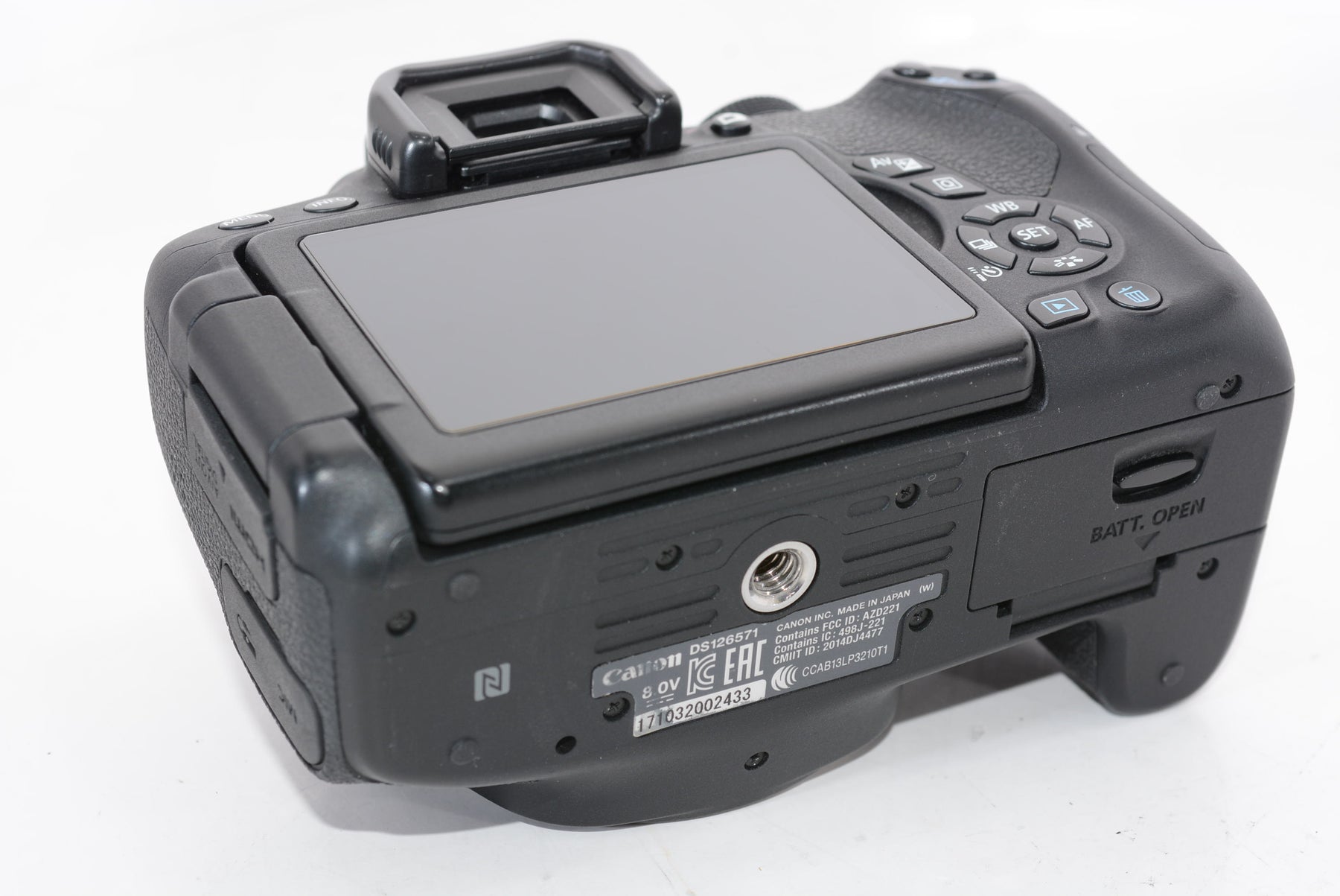 【外観特上級】Canon デジタル一眼レフカメラ EOS Kiss X8i ダブルズームキット EF-S18-55mm/EF-S55-250mm 付属 EOSKISSX8I-WKIT