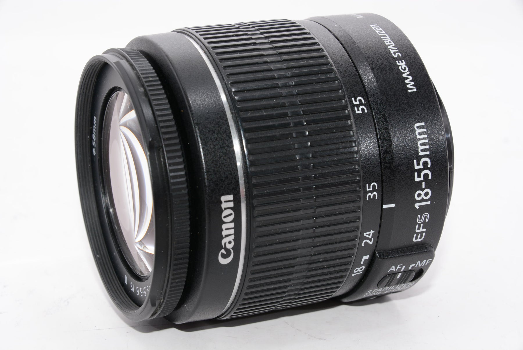 【外観特上級】Canon 標準ズームレンズ EF-S18-55mm F3.5-.5.6 IS II APS-C対応