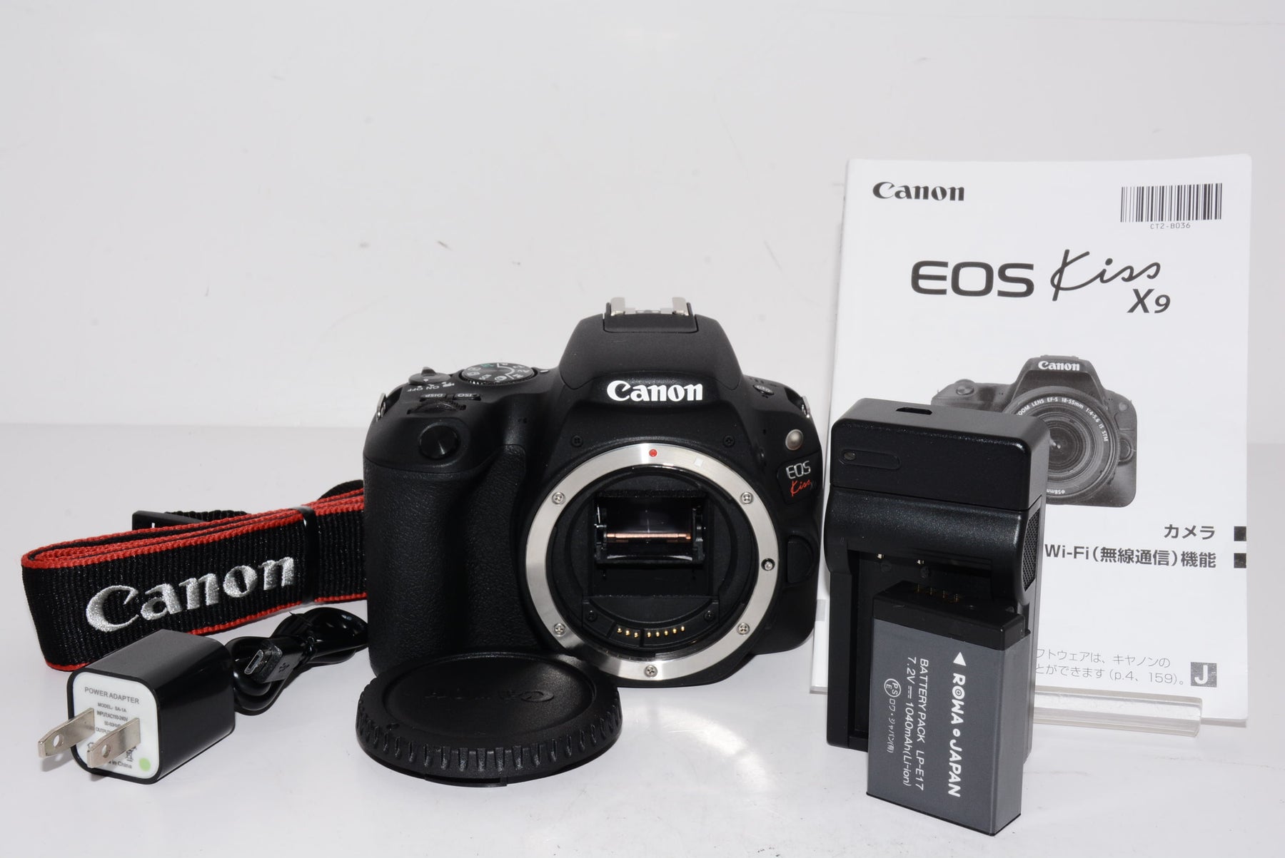 【外観特上級】Canon デジタル一眼レフカメラ EOS Kiss X9 ボディ ブラック EOSKISSX9BK