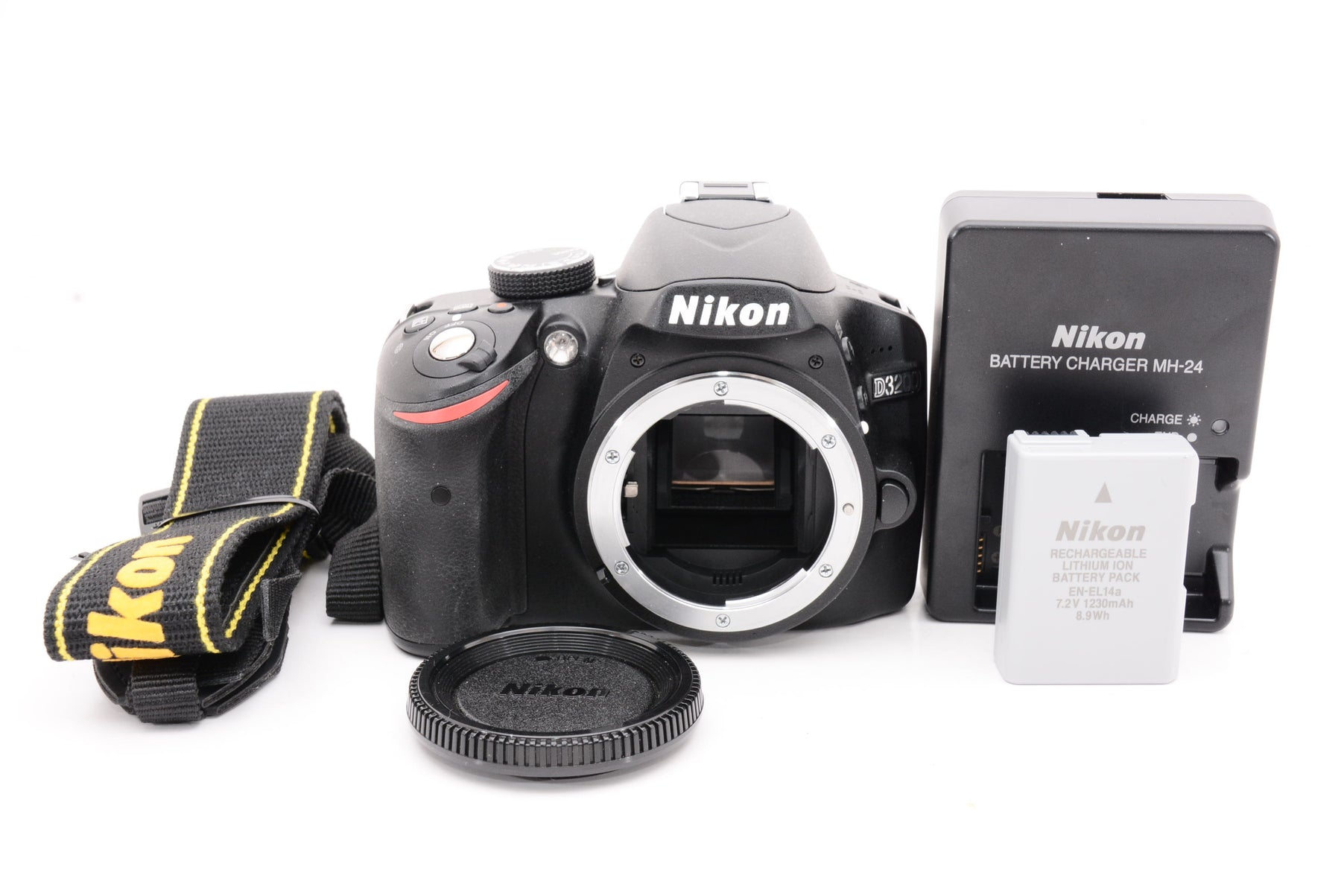 【外観特上級】Nikon デジタル一眼レフカメラ D3200 ボディー ブラック D3200BK