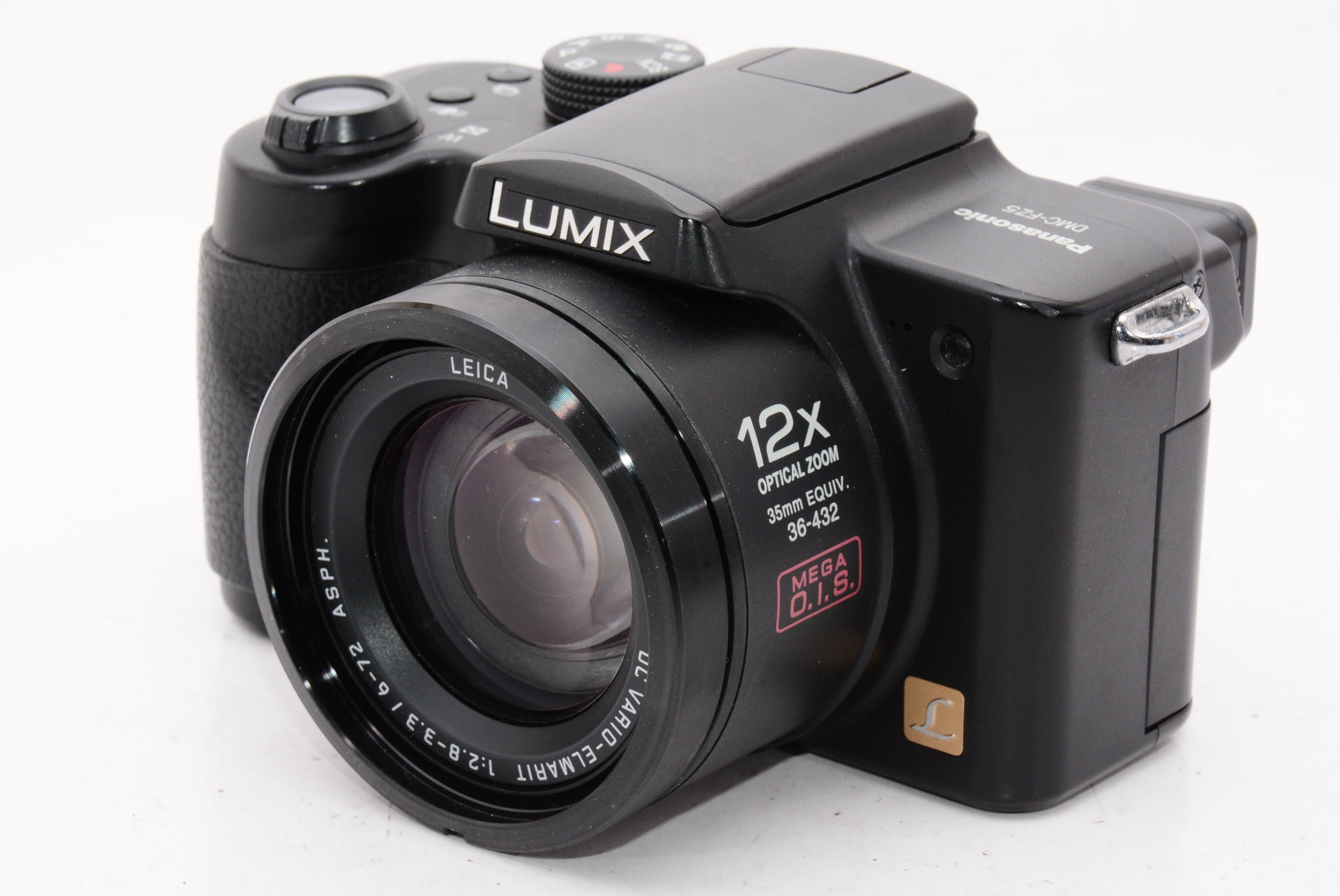 外観特上級】パナソニック DMC-FZ5-K LUMIX デジタルカメラ 500万画素