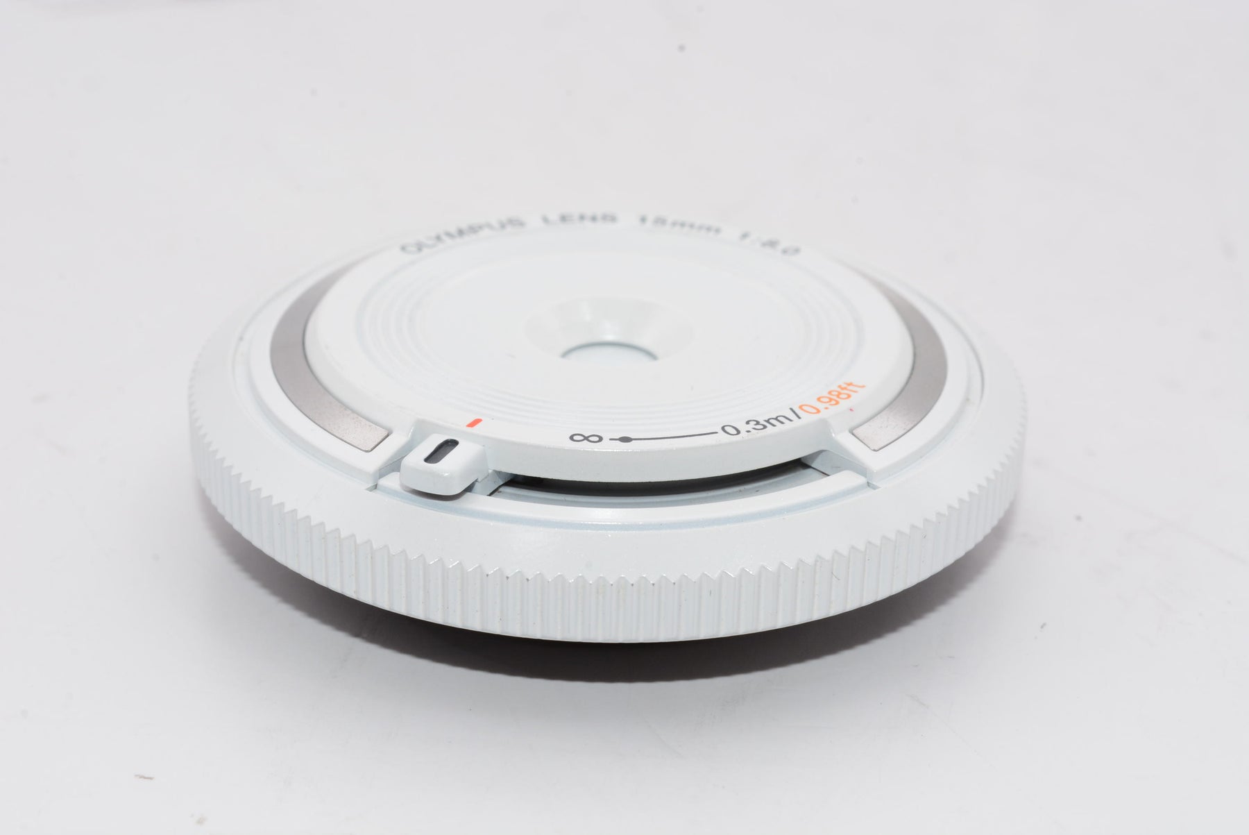 【外観特上級】OLYMPUS ボディキャップレンズ マイクロフォーサーズ用 ホワイト BCL-1580 WHT