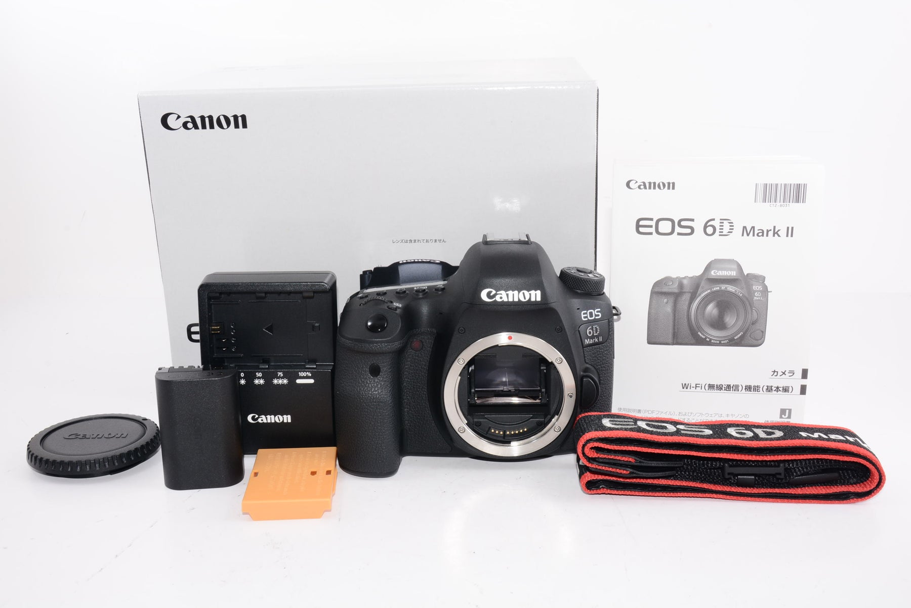 【ほぼ新品】Canon デジタル一眼レフカメラ EOS 6D Mark II ボディー EOS6DMK2