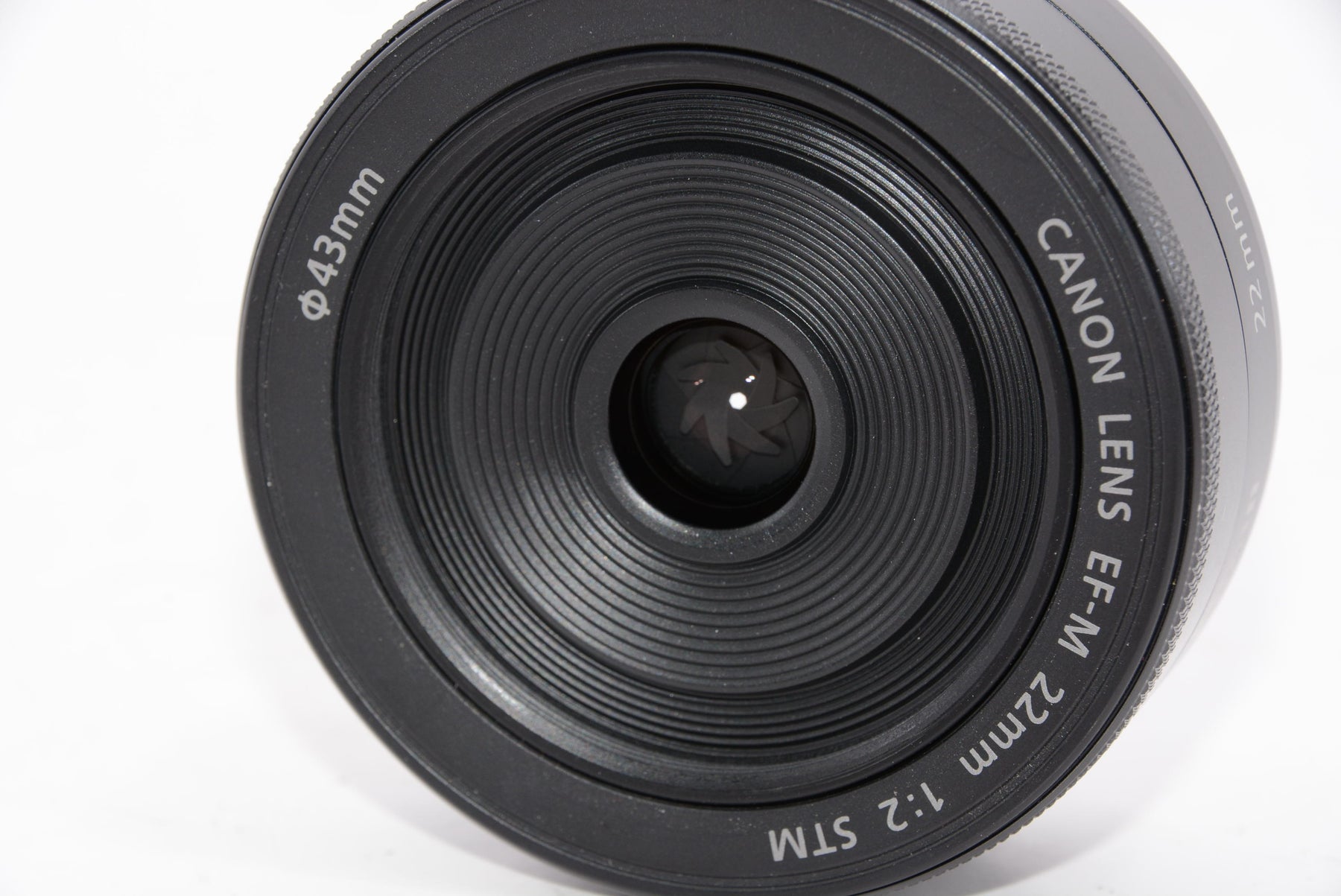【外観特上級】Canon 単焦点広角レンズ EF-M22mm F2 STM ミラーレス一眼対応