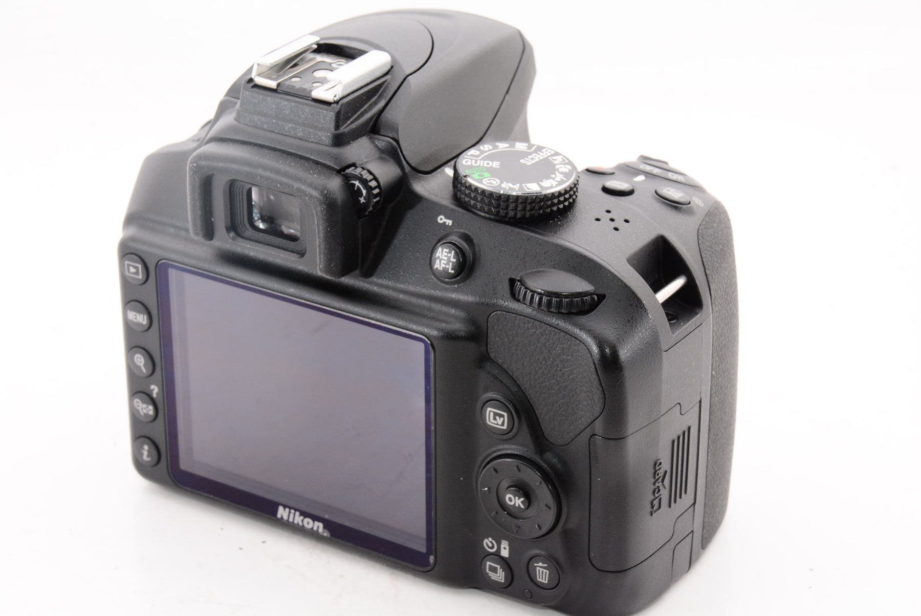 【外観特上級】Nikon デジタル一眼レフカメラ D3400 ダブルズームキット ブラック D3400WZBK