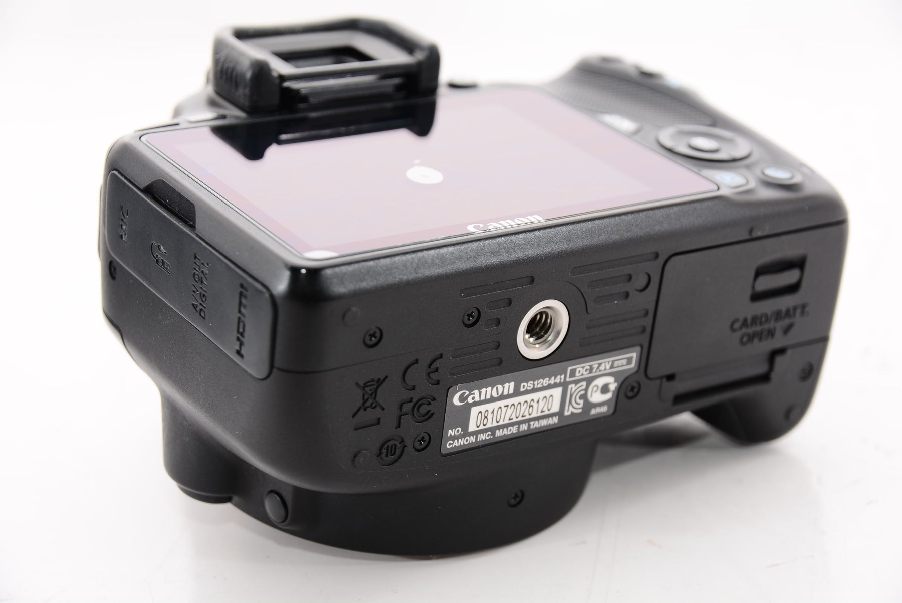【外観特上級】Canon デジタル一眼レフカメラ EOS Kiss X7 ダブルズームキット EF-S18-55mm/EF-S55-250mm付属 KISSX7-WKIT