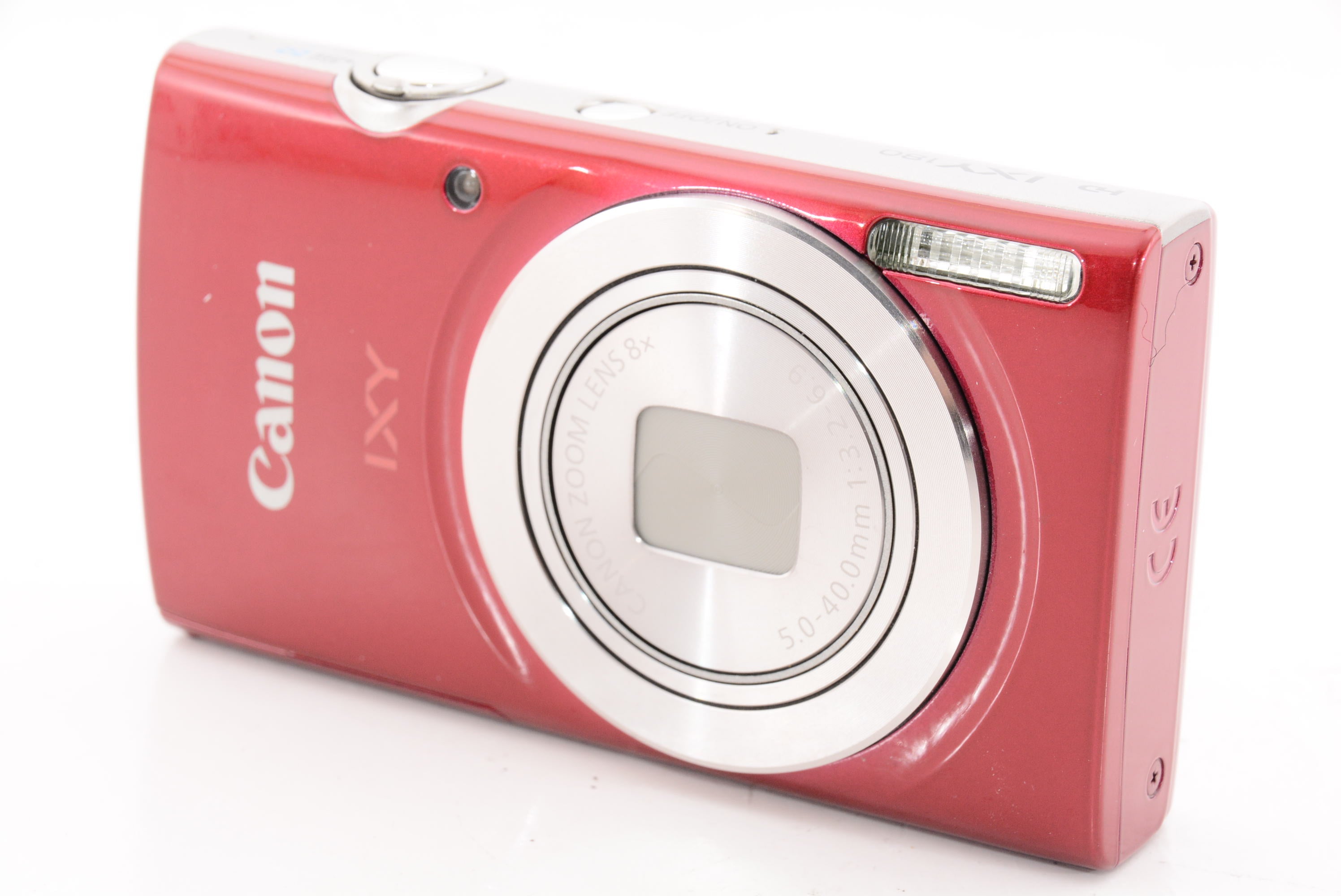 高知インター店】 Canon IXY 180 レッド 新品 - カメラ