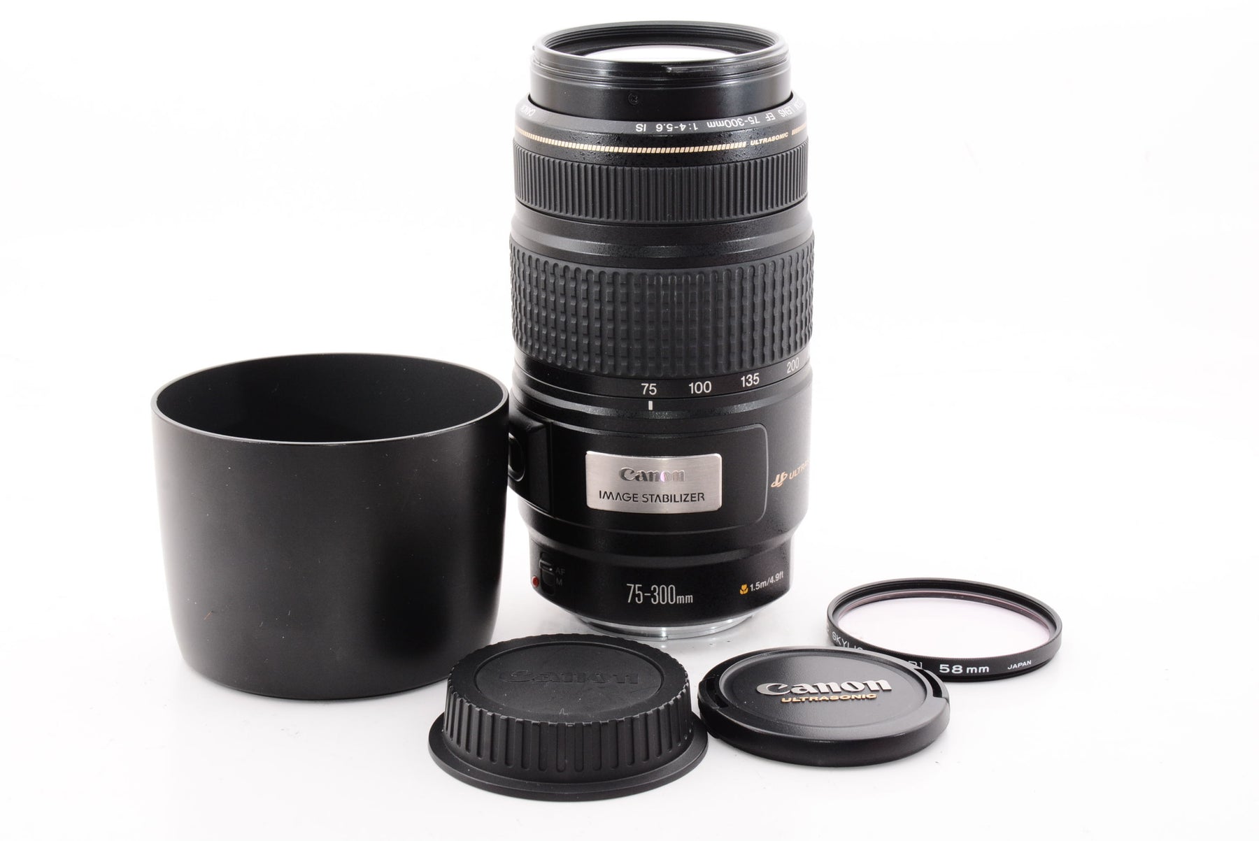 【外観特上級】Canon EF 75-300mm F4-5.6 IS USM