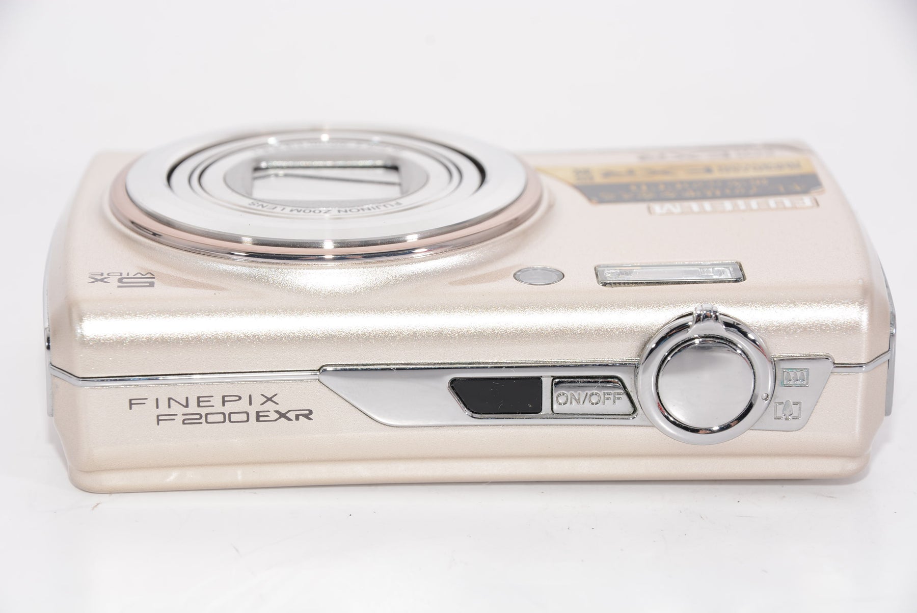 【外観特上級】FUJIFILM デジタルカメラ FinePix F200 EXR シルバー FX-F200EXR S