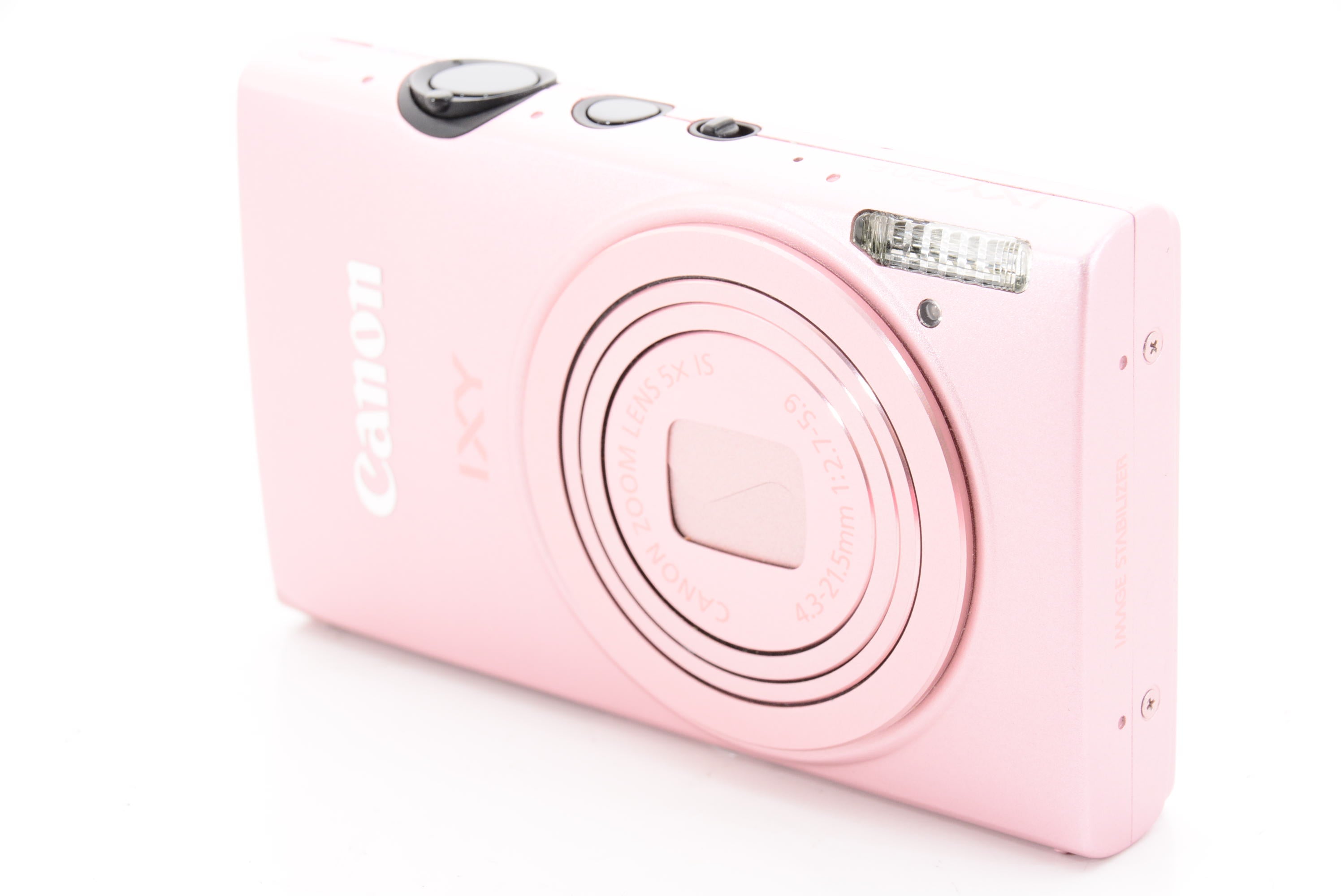 外観特上級】Canon デジタルカメラ IXY 220F ピンク 光学5倍ズーム 