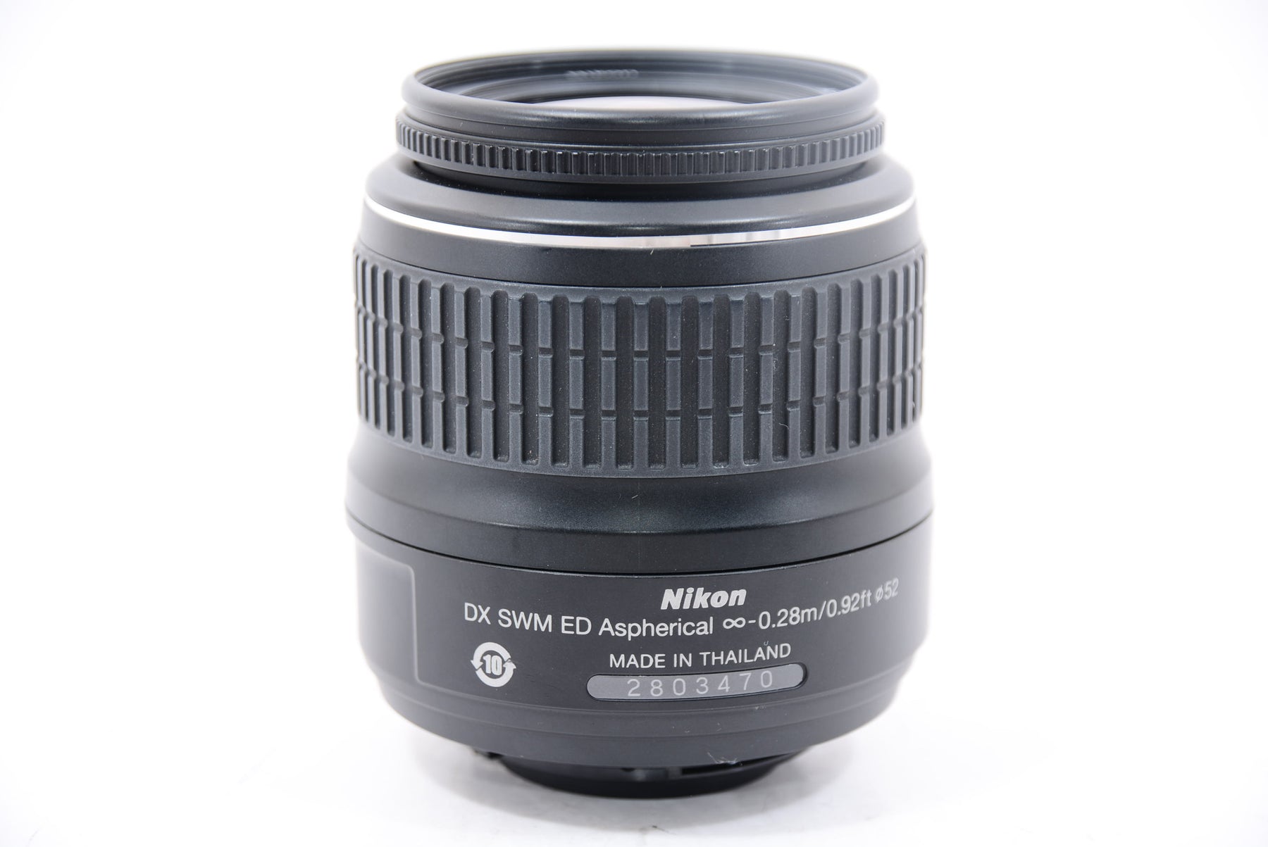 【外観特上級】Nikon 標準ズームレンズ AF-S DX Zoom Nikkor ED 18-55mm f/3.5-5.6 G II ブラック ニコンDXフォーマット専用