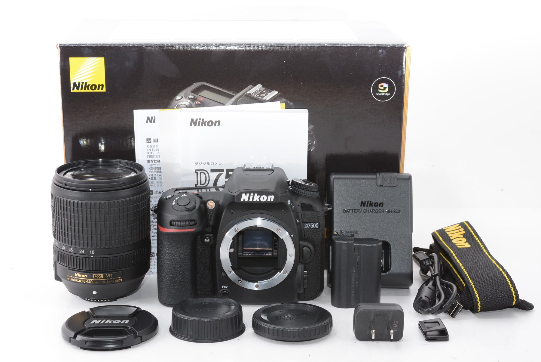 【開封未使用品】Nikon デジタル一眼レフカメラ D7500 18-140VR レンズキット D7500LK18-140