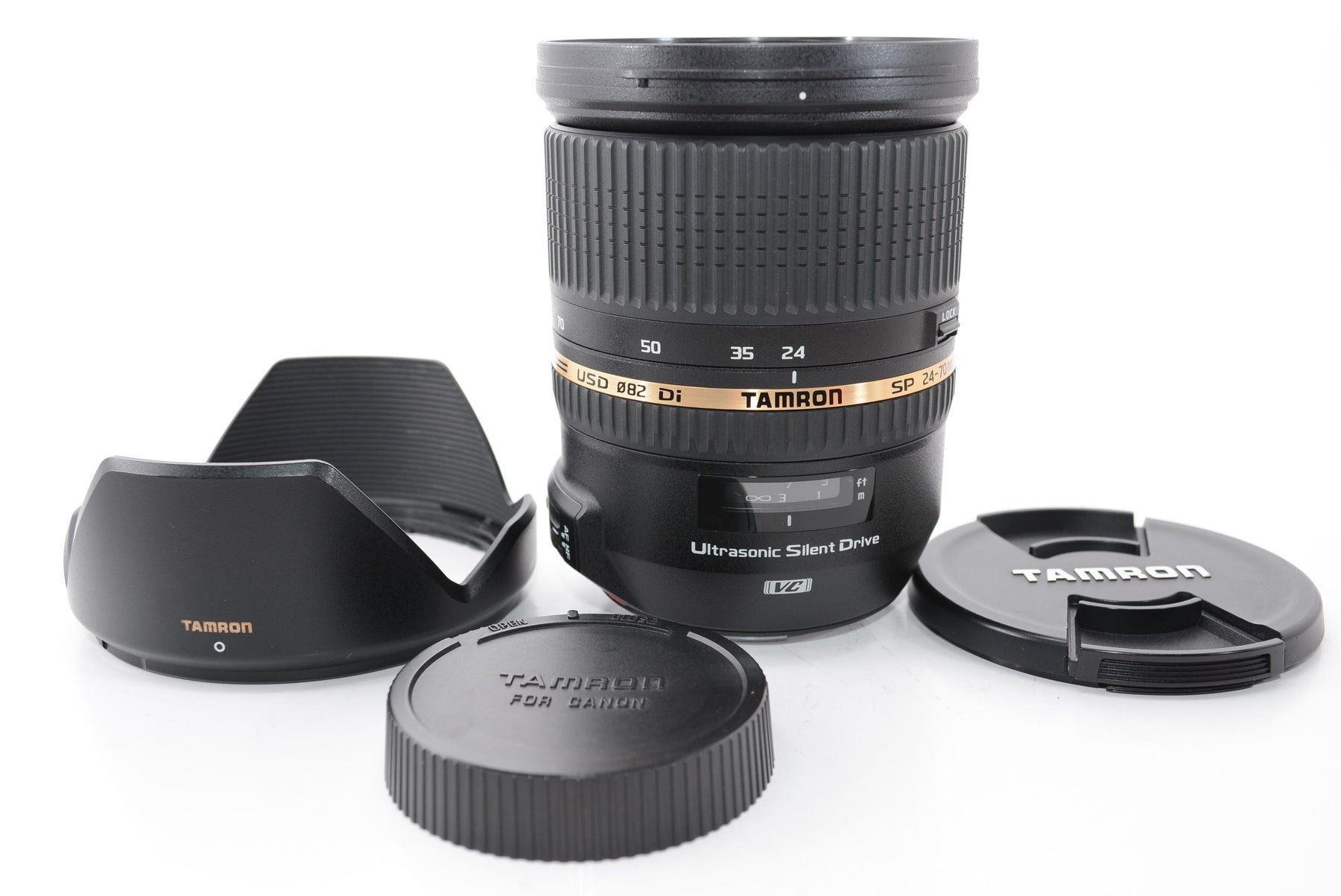 【外観特上級】TAMRON 大口径標準ズームレンズ SP 24-70mm F2.8 Di VC USD キヤノン用 フルサイズ対応 A007E