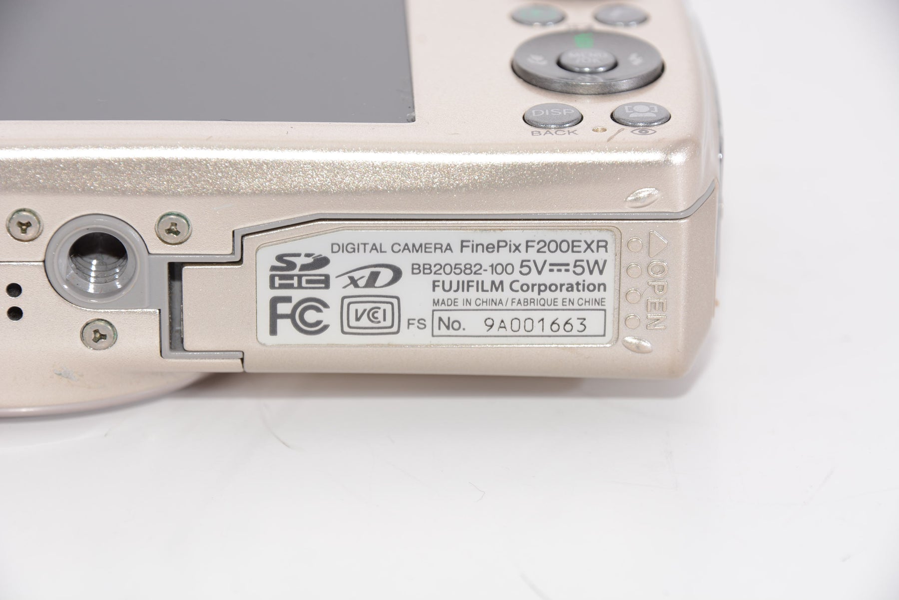 【外観特上級】FUJIFILM デジタルカメラ FinePix F200 EXR シルバー FX-F200EXR S