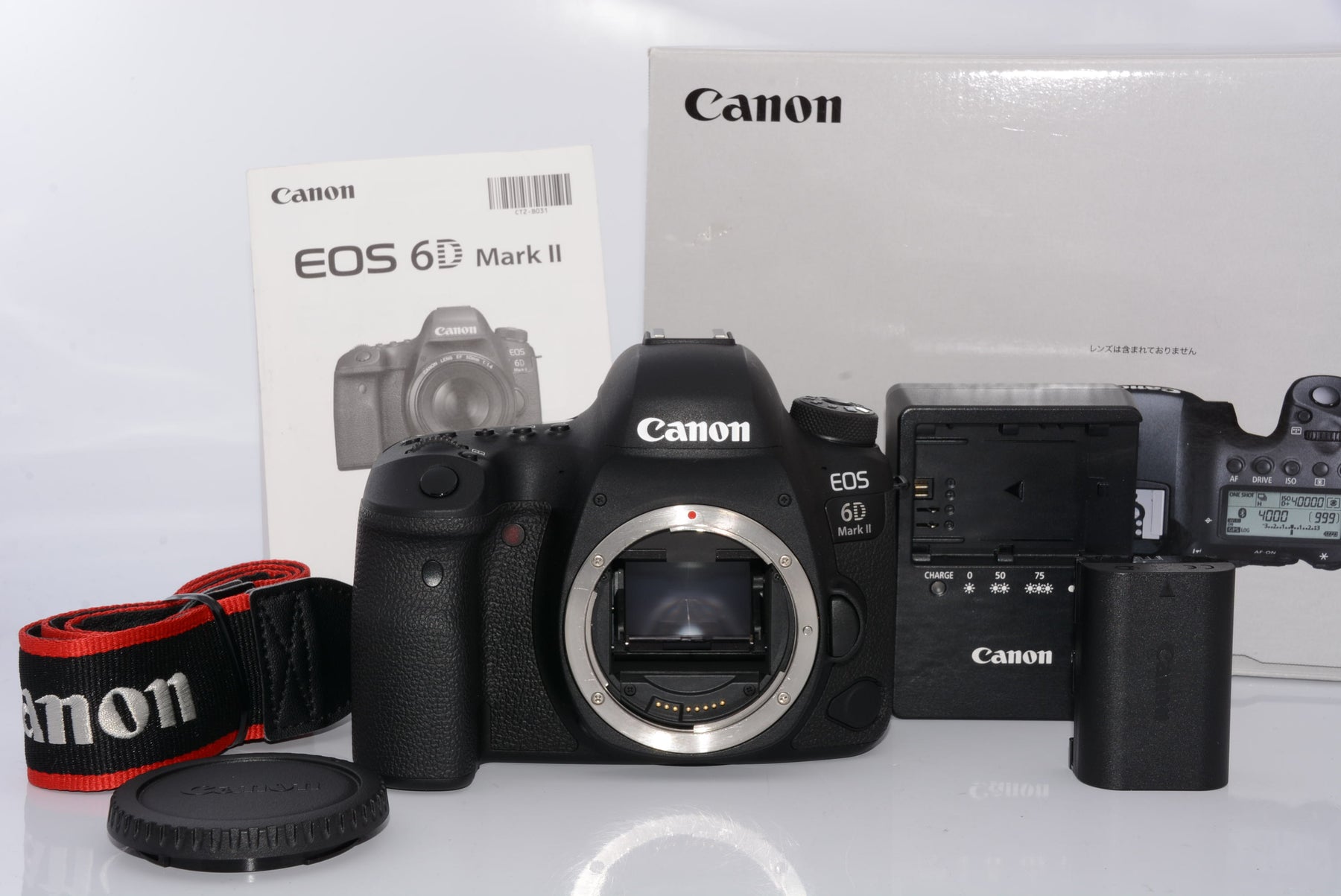 【外観特上級】Canon デジタル一眼レフカメラ EOS 6D Mark II ボディー EOS6DMK2