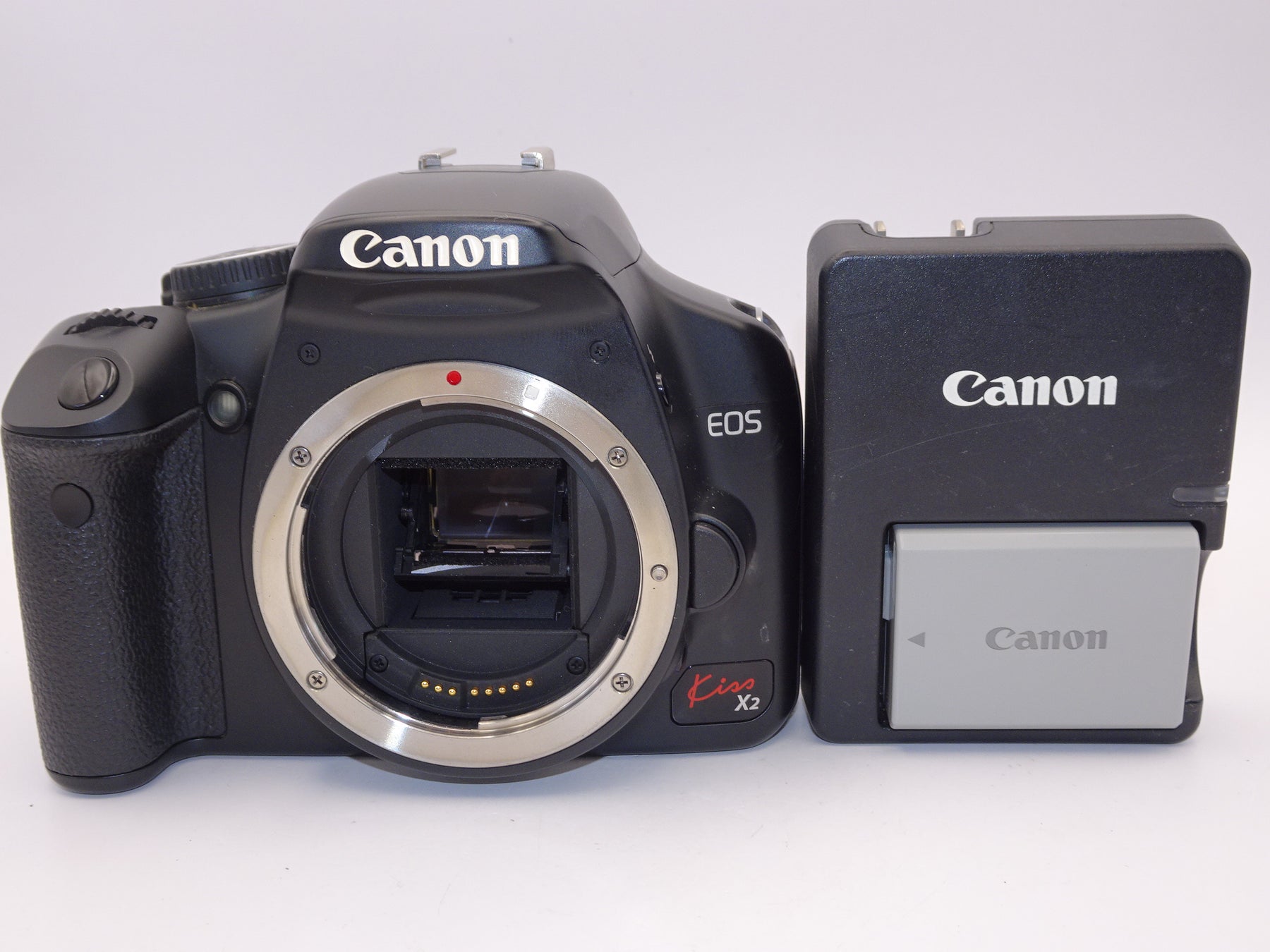 【外観並級】Canon デジタル一眼レフカメラ EOS Kiss X2 ボディ KISSX2-BODY
