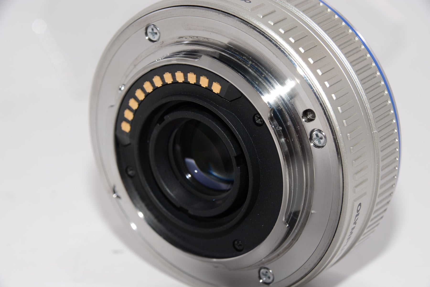 【外観特上級】OLYMPUS パンケーキレンズ M.ZUIKO DIGITAL 17mm F2.8 シルバー