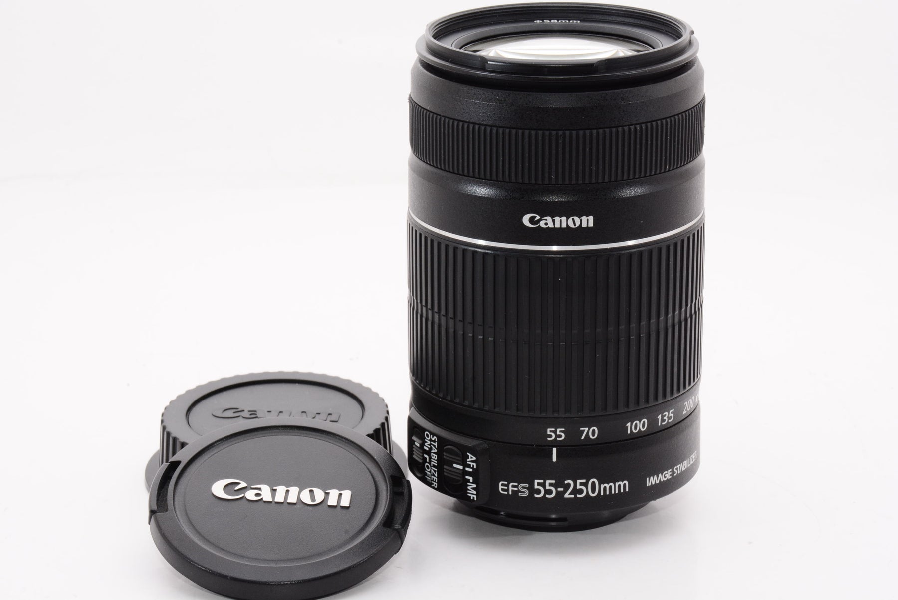 【外観特上級】Canon 望遠ズームレンズ EF-S55-250mm F4-5.6 IS II APS-C対応