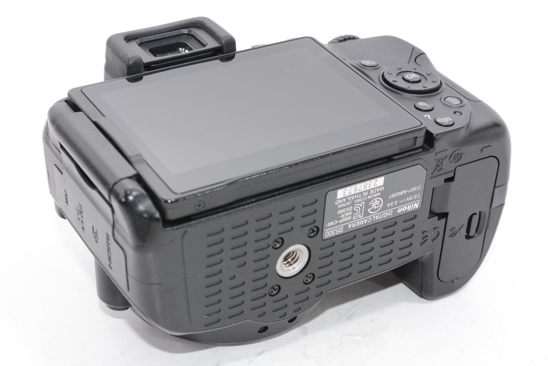 【外観特上級】Nikon デジタル一眼レフカメラ D5300 AF-P ダブルズームキット ブラック D5300WZ3