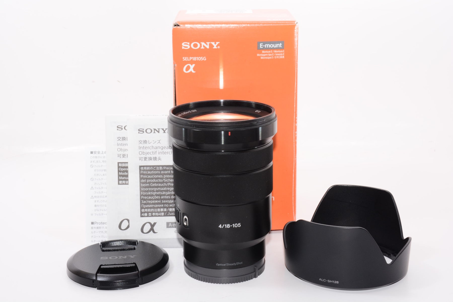 【外観特上級】SONY E PZ 18-105mm F4 G OSS※Eマウント用レンズ(APS-Cサイズ用) SELP18105G