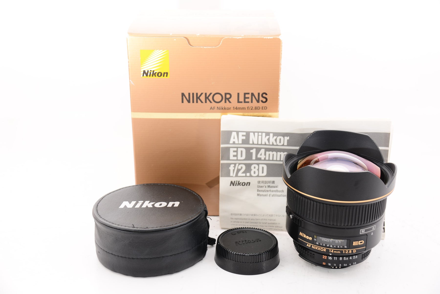 【外観特上級】Nikon 単焦点レンズ Ai AF Nikkor ED 14mm f/2.8D フルサイズ対応
