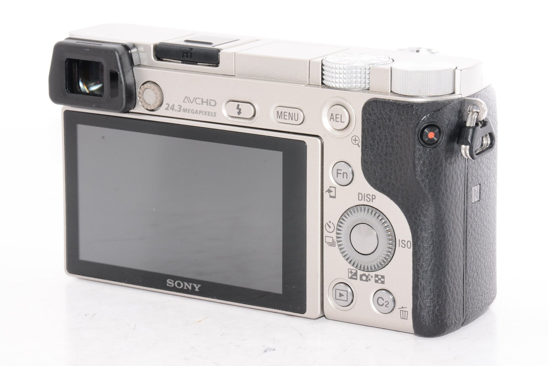 【外観並級】SONY ミラーレス一眼 α6000 ボディ シルバー ILCE-6000 S