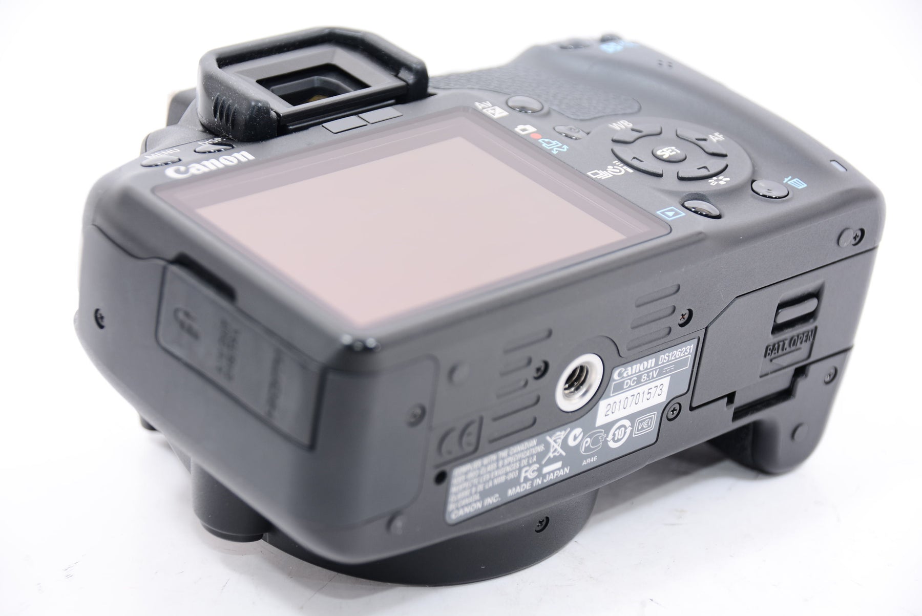 【外観特上級】Canon デジタル一眼レフカメラ Kiss X3 ダブルズームキット KISSX3-WKIT