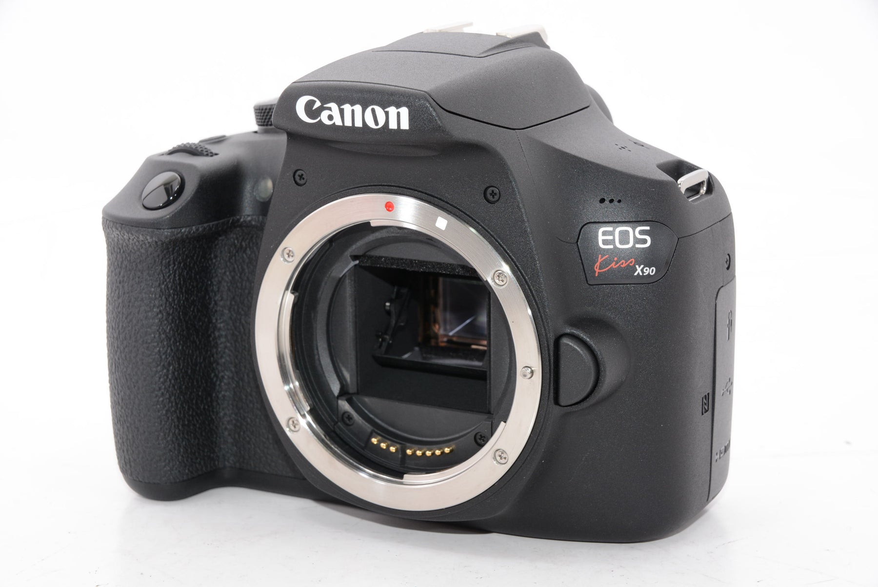 【外観特上級】Canon デジタル一眼レフカメラ EOS Kiss X90 標準ズームキット EOSKISSX901855IS2LK