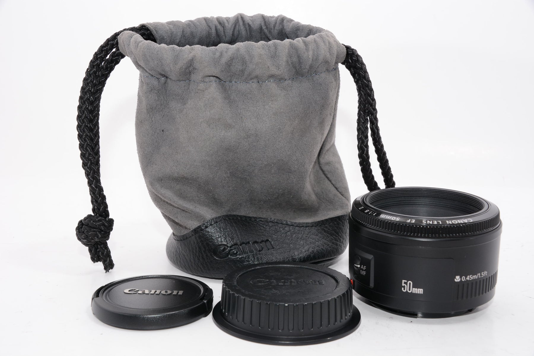 【外観特上級】Canon 単焦点レンズ EF50mm F1.8 II フルサイズ対応