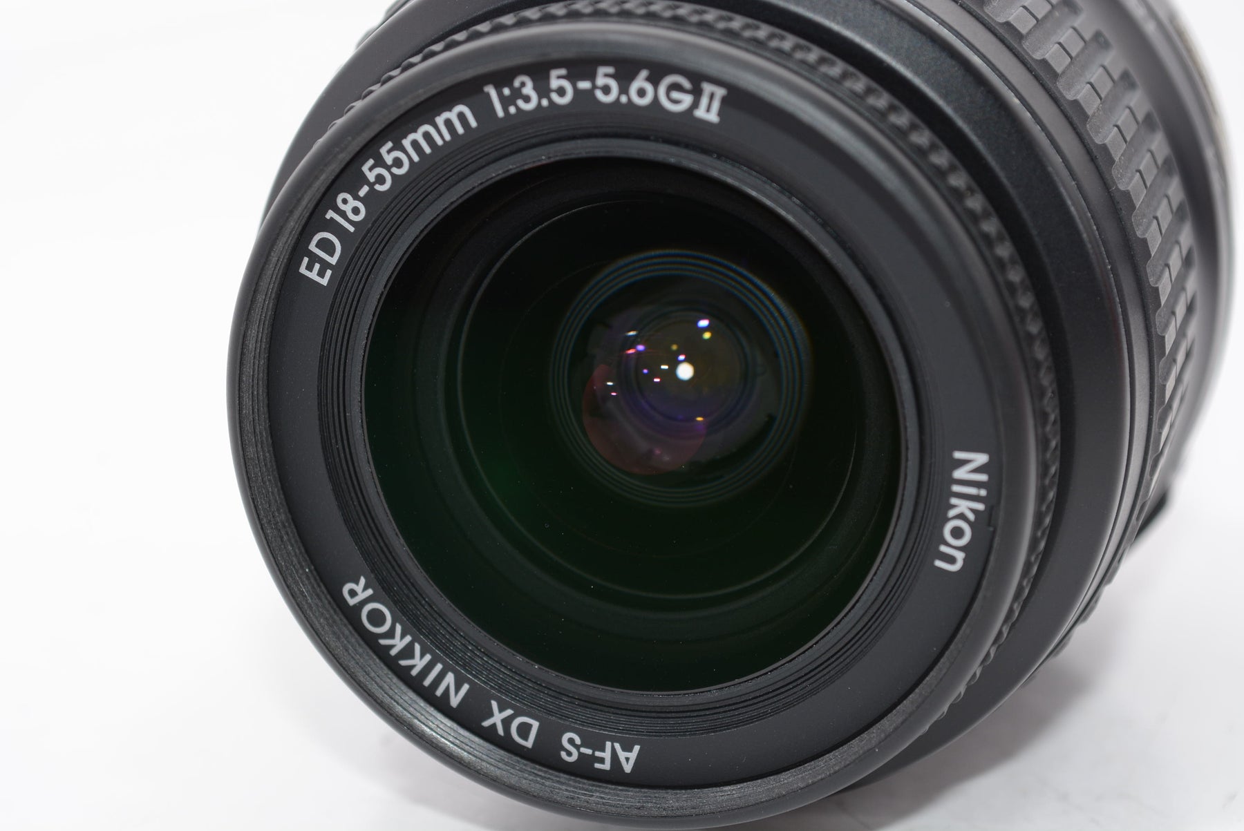 【外観特上級】Nikon 標準ズームレンズ AF-S DX Zoom Nikkor ED 18-55mm f/3.5-5.6 G II ブラック ニコンDXフォーマット専用