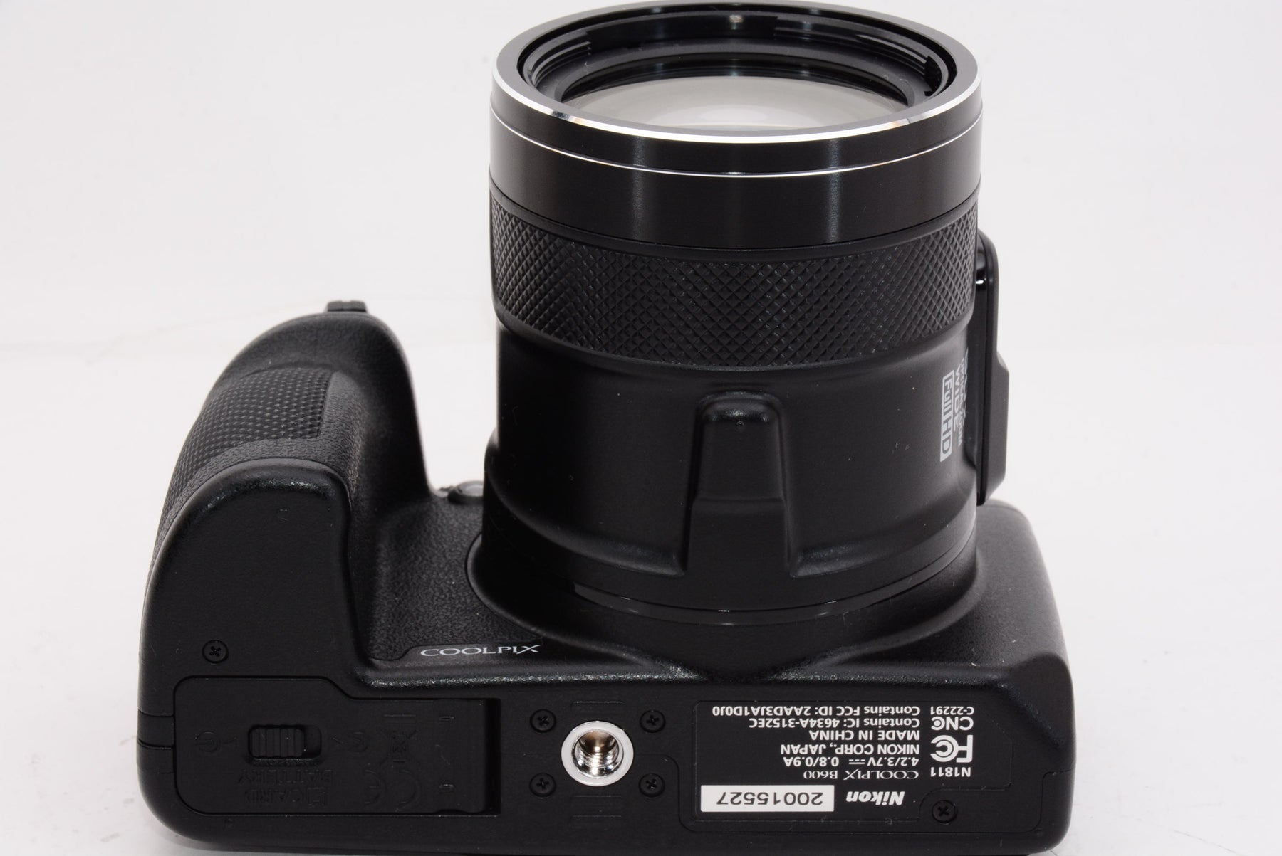 【外観特上級】Nikon デジタルカメラ COOLPIX B600 BK 光学60倍 軽量 クールピクス ブラック B600BK