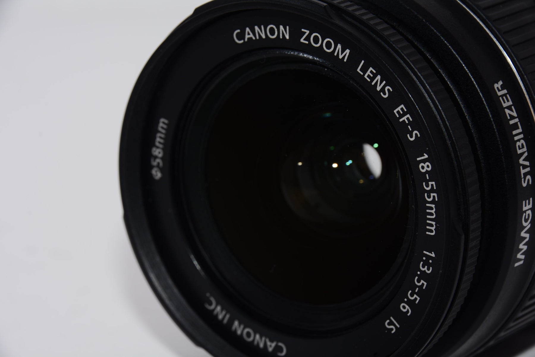 【外観特上級】Canon 標準ズームレンズ EF-S18-55mm F3.5-5.6 IS APS-C対応