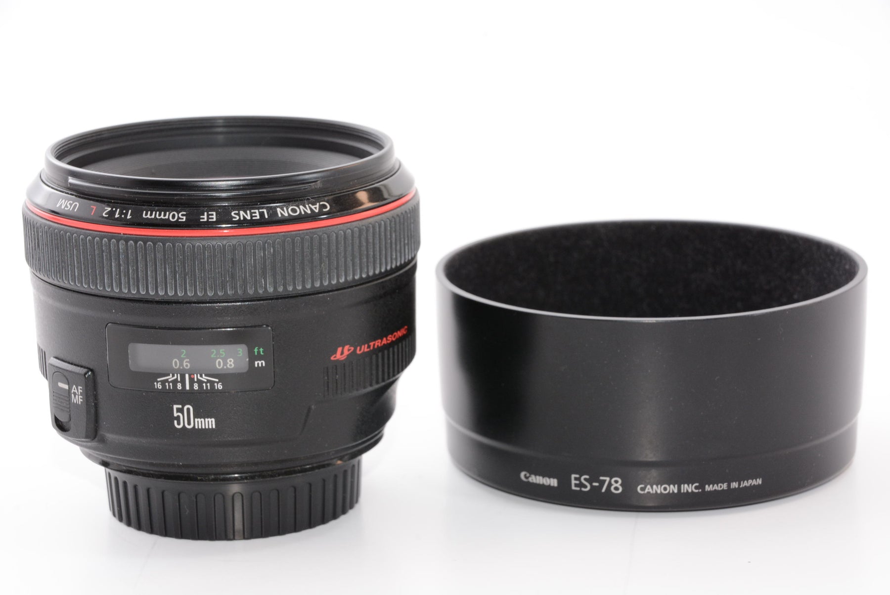 【外観特上級】Canon 単焦点標準レンズ EF50mm F1.2L USM フルサイズ対応