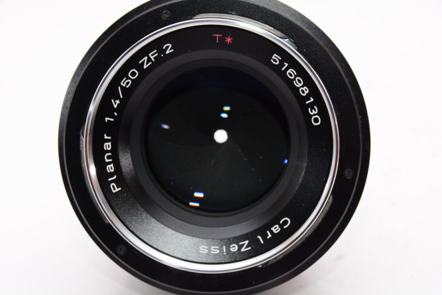 【外観特上級】Carl Zeiss PLANAR T*1.4/50mm ブラック ZF.2 (ニコンCPU内蔵マウント対応) PLANART1.4/50BKZF2