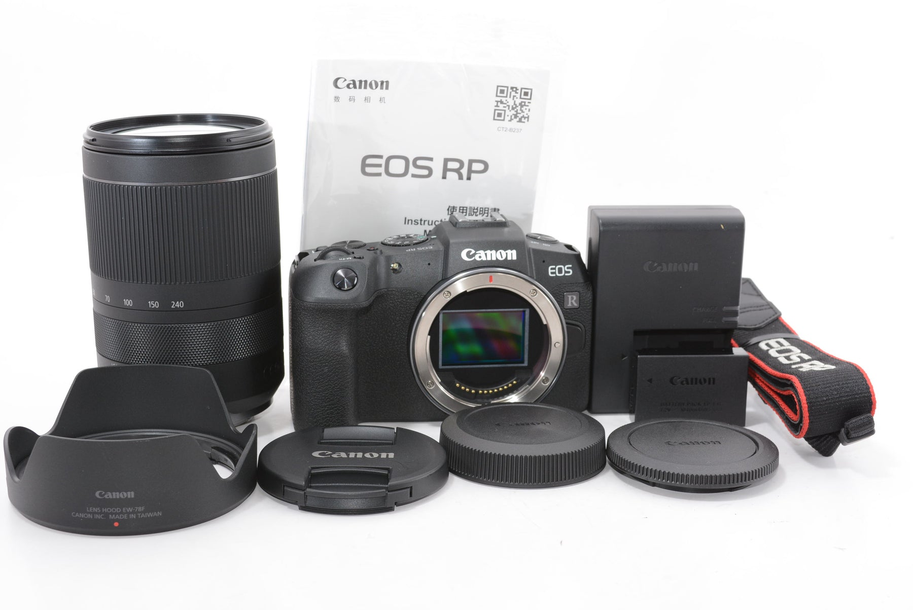 【外観特上級】Canon ミラーレス一眼カメラ EOS RP RF24-240 IS USM レンズキット EOSRP-24240ISUSMLK