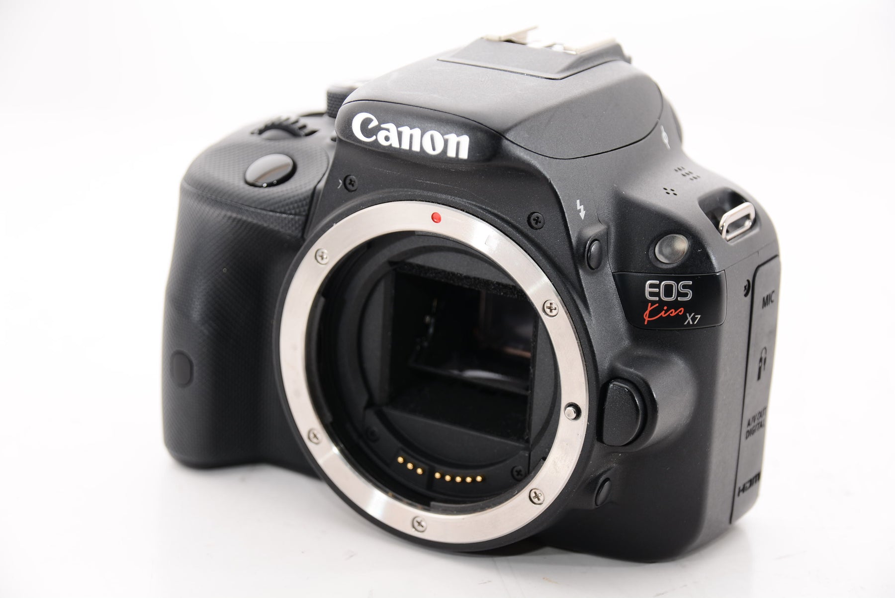 【外観特上級】Canon デジタル一眼レフカメラ EOS Kiss X7 ダブルズームキット EF-S18-55mm/EF-S55-250mm付属 KISSX7-WKIT